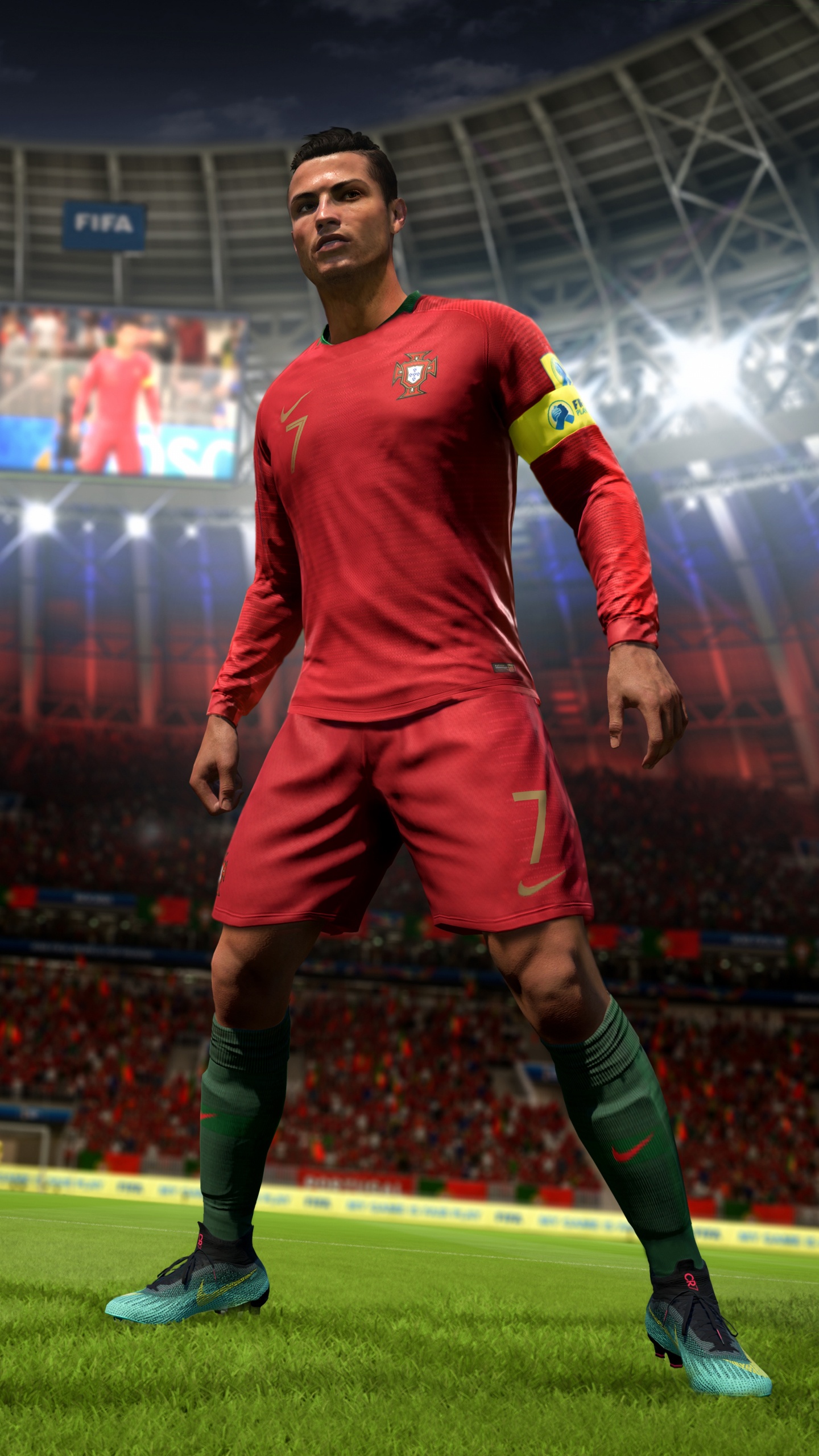 Fifa 18, 2018 World Cup, ea Sports, Electronic Arts, Playstation 4. Wallpaper in 1440x2560 Resolution