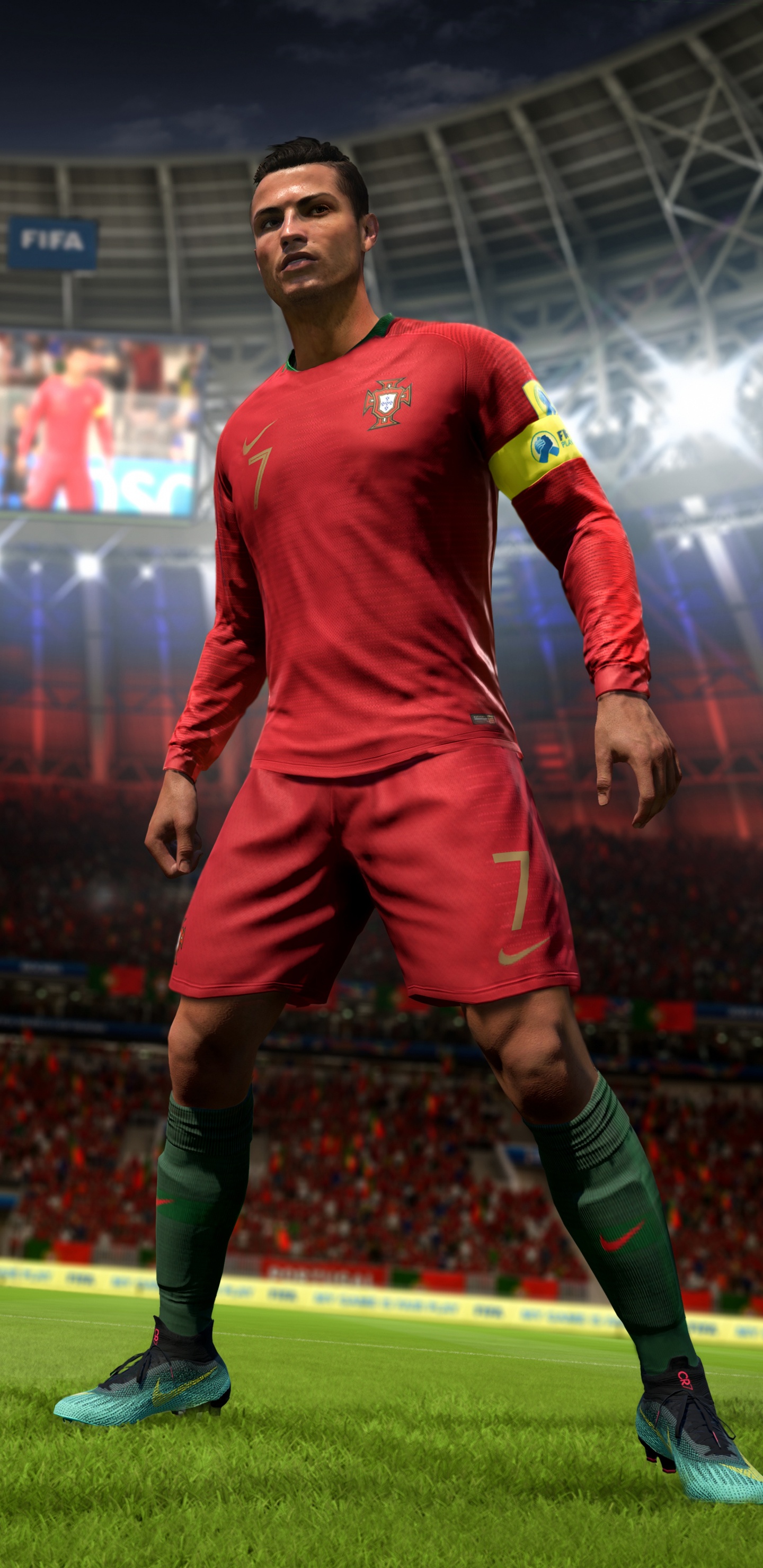 Fifa 18, La Copa Del Mundo de 2018, ea Sports, Electronic Arts, Playstation 4. Wallpaper in 1440x2960 Resolution