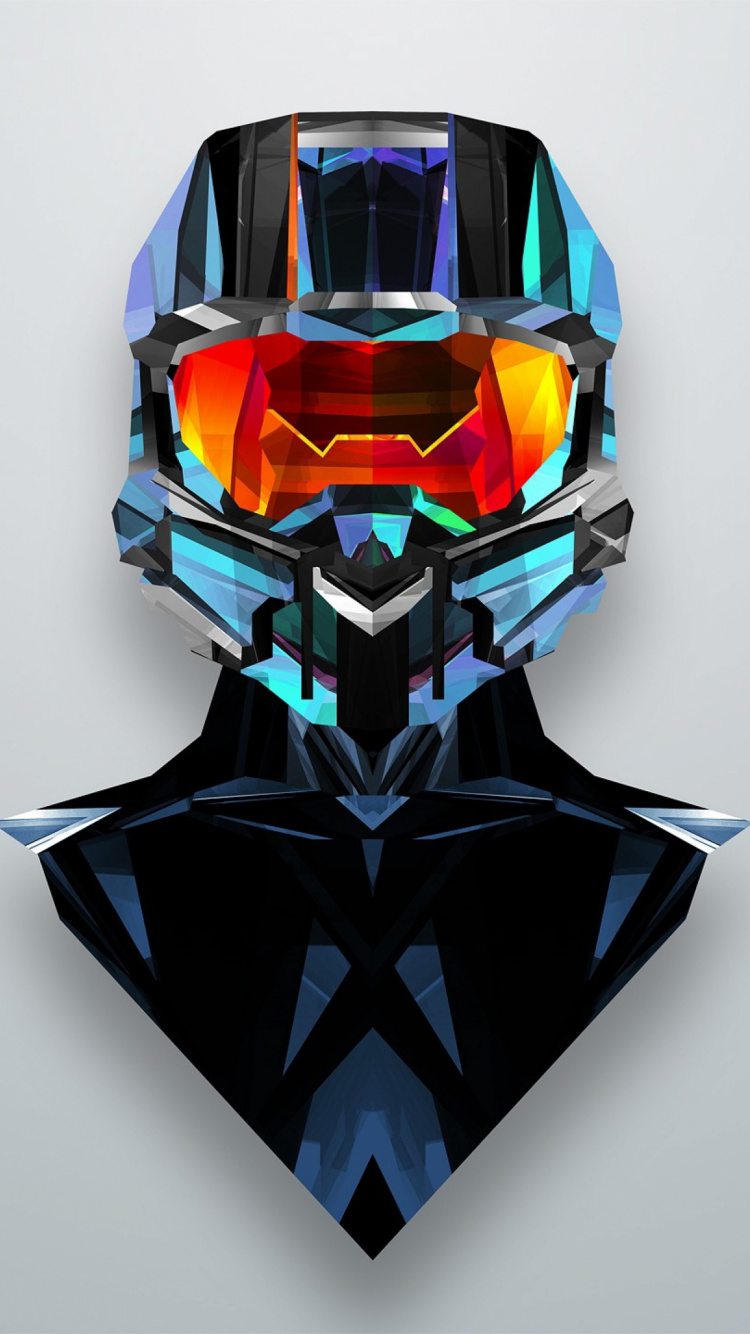 Extérieurs D'automobile, Pièce D'auto, Illustration, Art, Master Chief. Wallpaper in 750x1334 Resolution