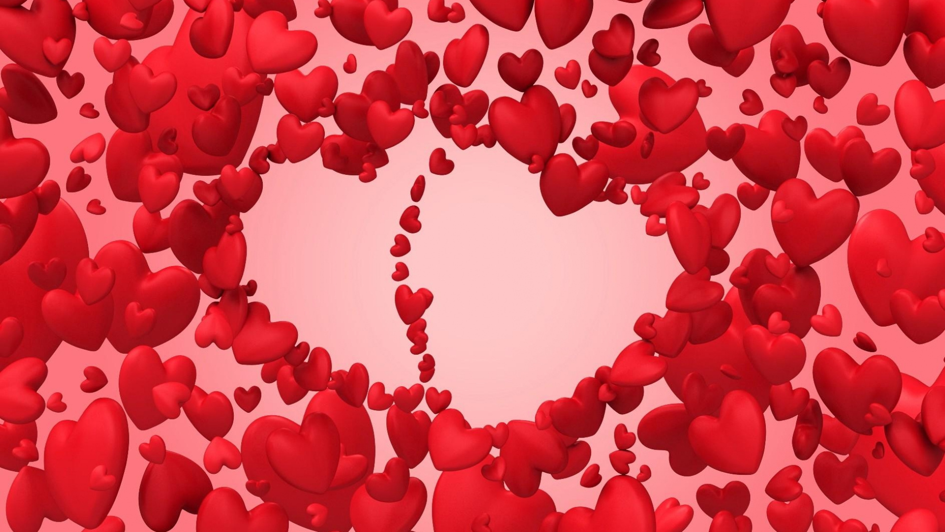 Valentines Day, Red, Heart, Petal, Love. Wallpaper in 1920x1080 Resolution