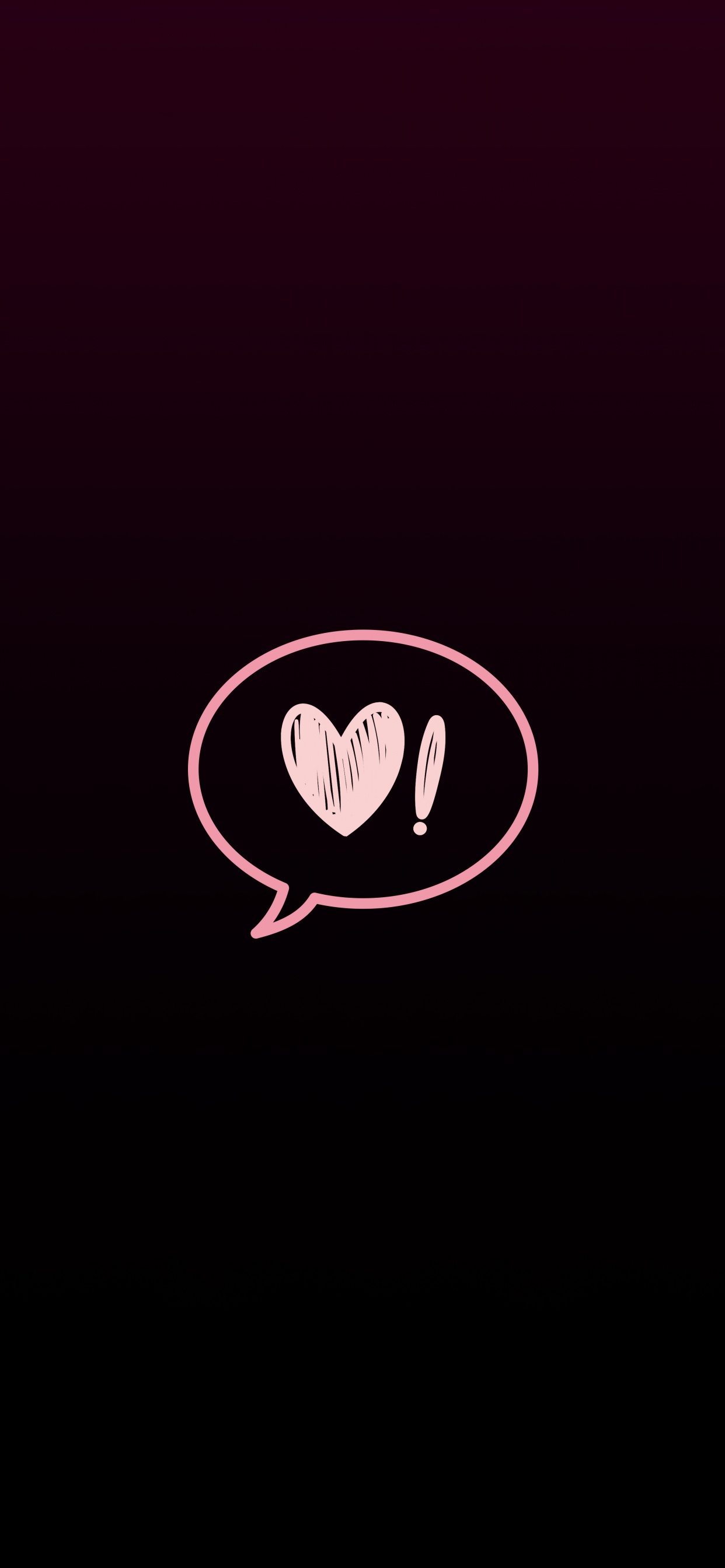 Emblem, Graphic Design, Symbol, Heart, Magenta. Wallpaper in 1242x2688 Resolution