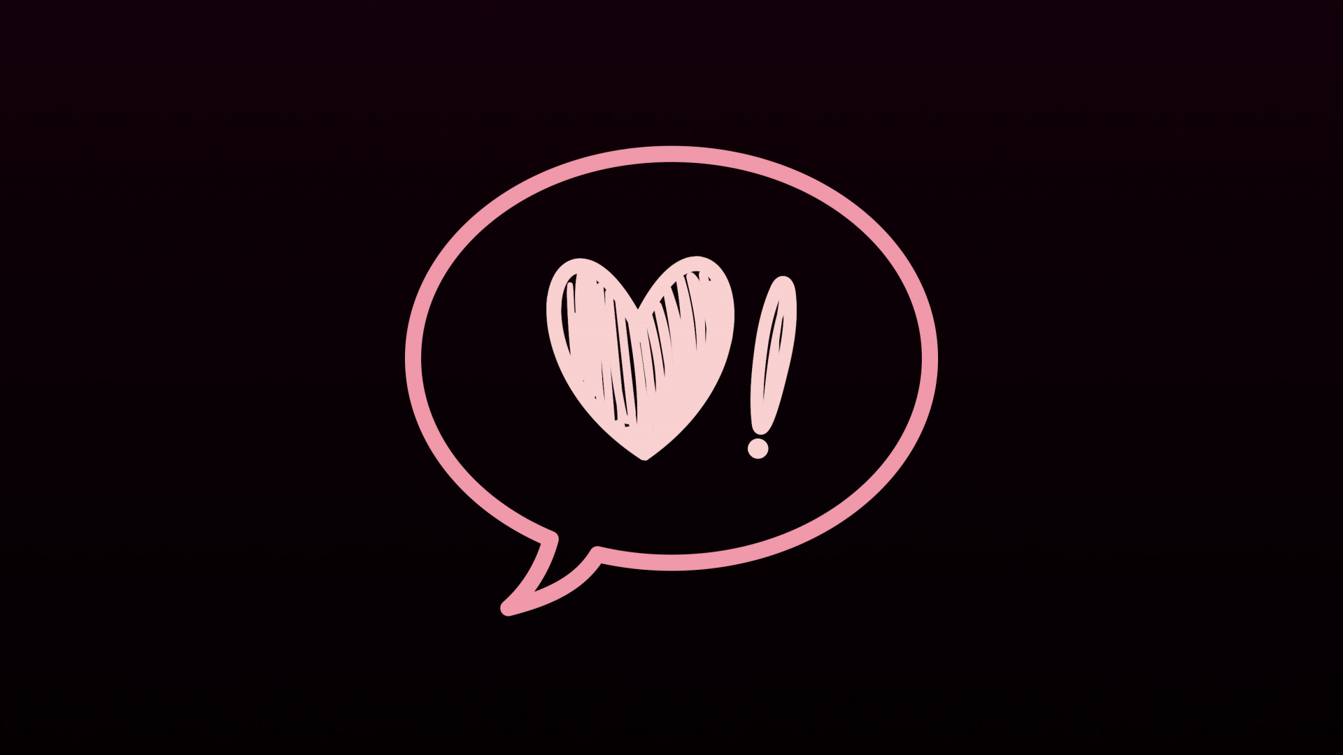 Emblema, Diseño Gráfico, Simbolo, Coraz, Magenta. Wallpaper in 1920x1080 Resolution