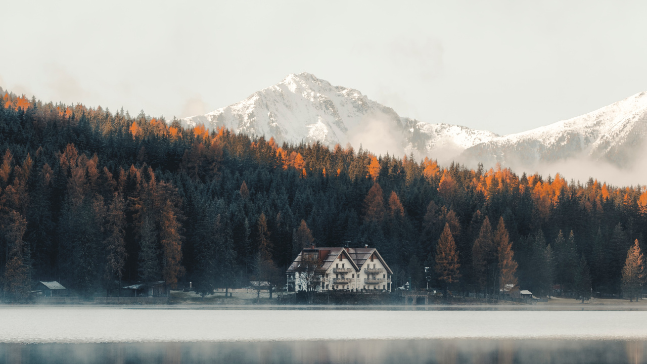 Nature, Eau, Réflexion, Lac, Loch. Wallpaper in 1280x720 Resolution