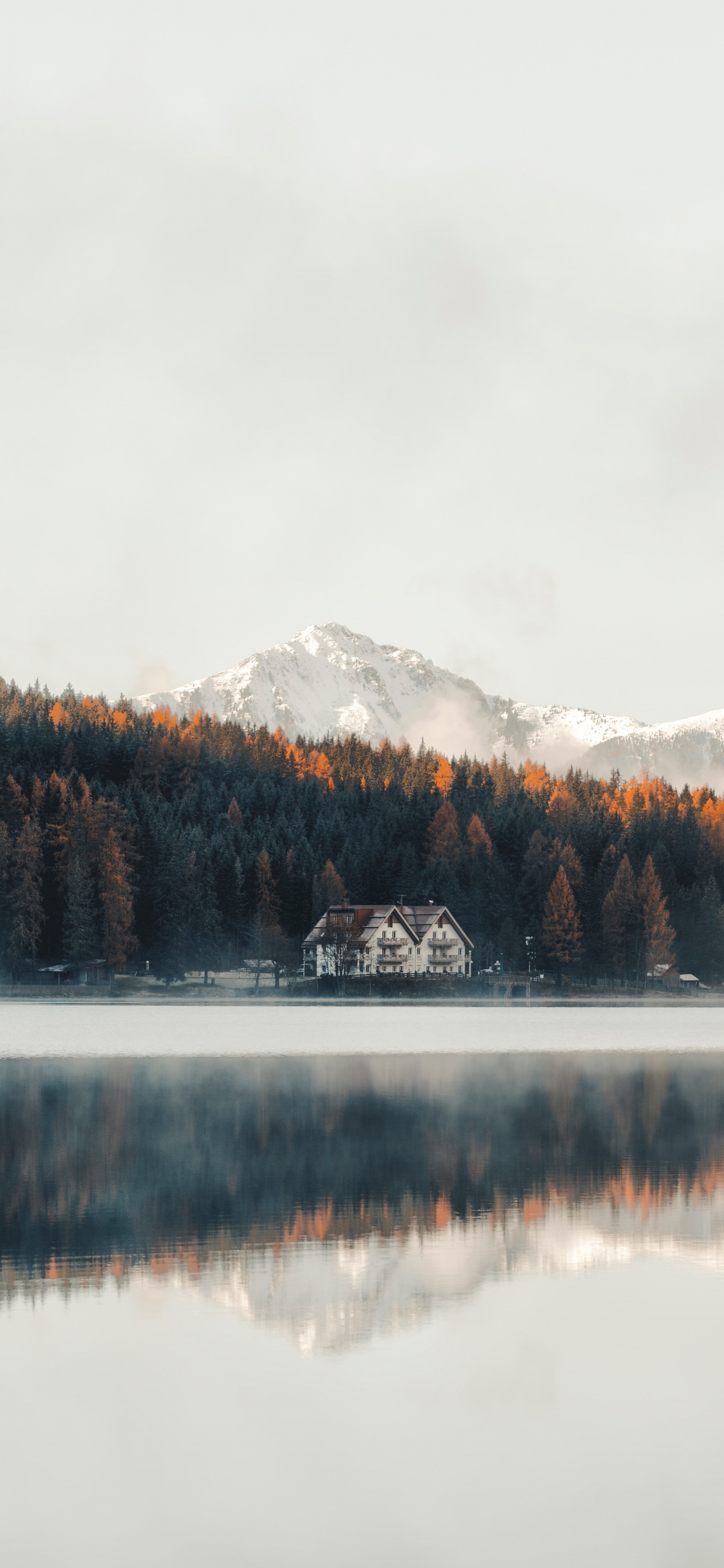 Naturaleza, Agua, Reflexión, Lago, Desierto. Wallpaper in 1125x2436 Resolution