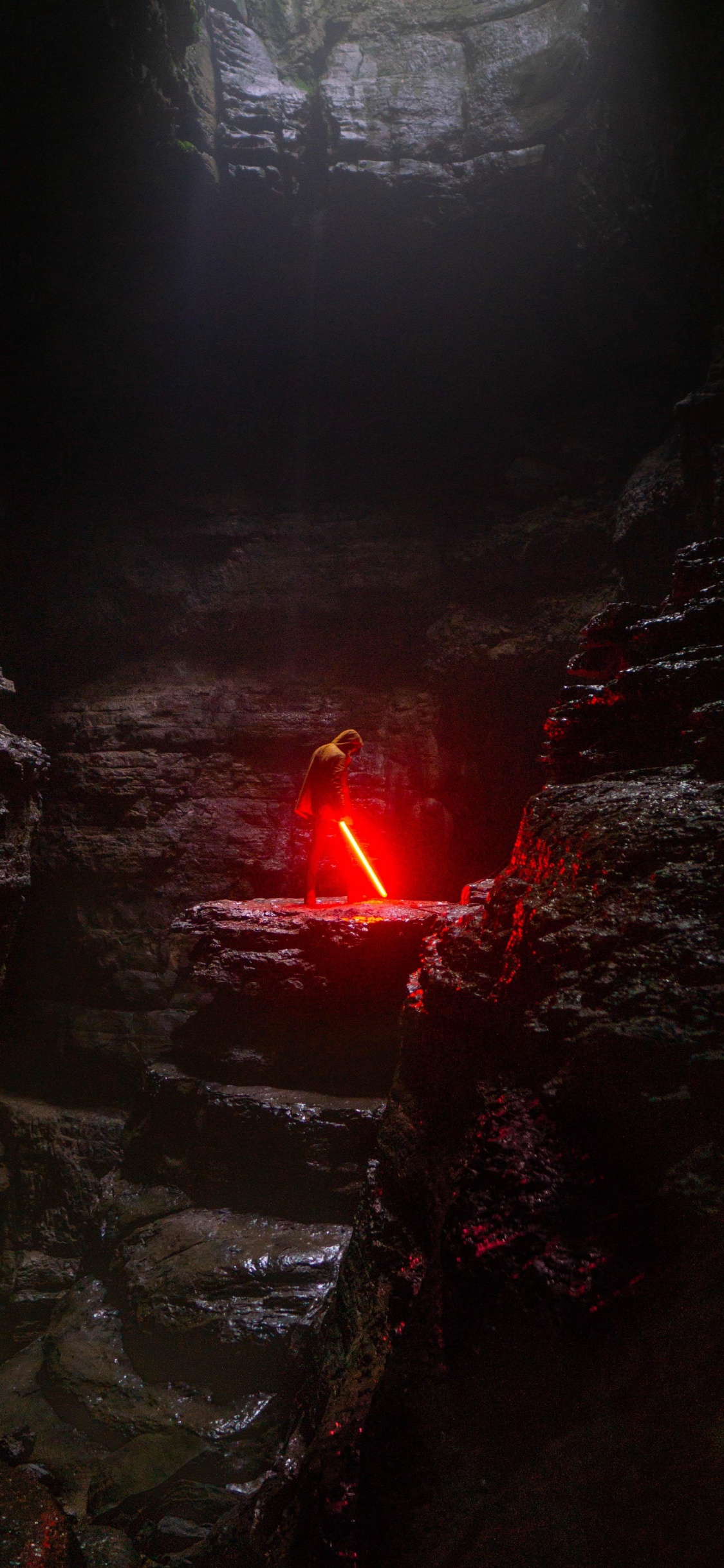 Darth Vader, Lichtschwerter, Star Wars, Sith, Jedi. Wallpaper in 1125x2436 Resolution