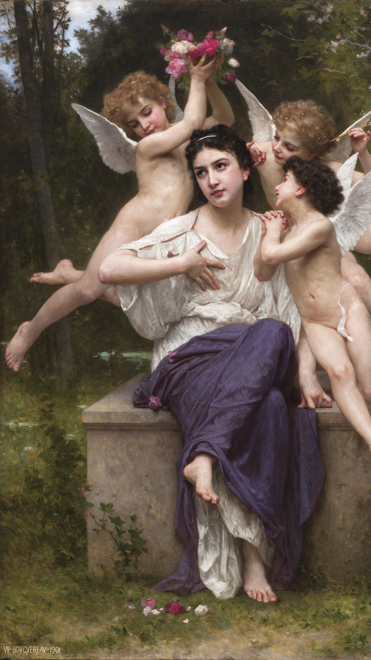 艺术, 油画, 画布, 手, 版画 壁纸 750x1334 允许