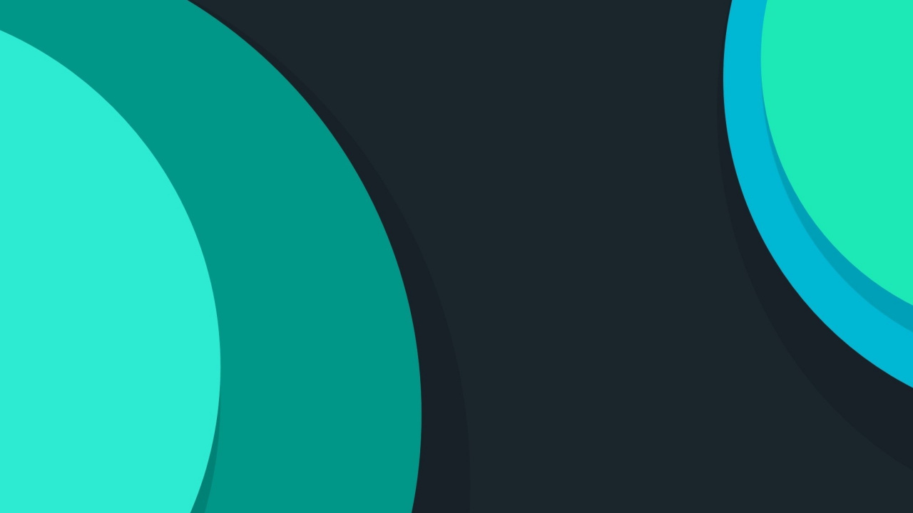 圆圈, 简约, 艺术, 数码艺术, 图形设计 壁纸 1280x720 允许