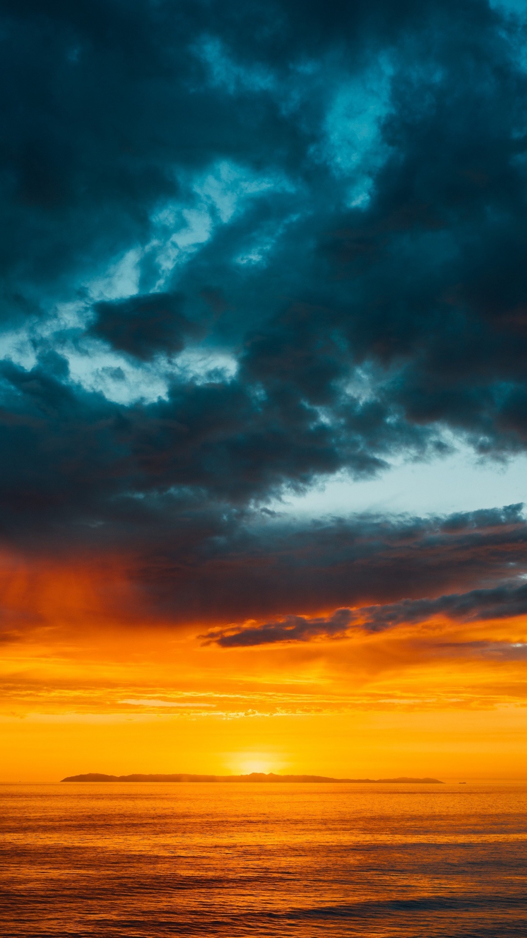 Cool Sky, Painting, Cloud, Atmosphere, Natural Landscape. Wallpaper in 1080x1920 Resolution