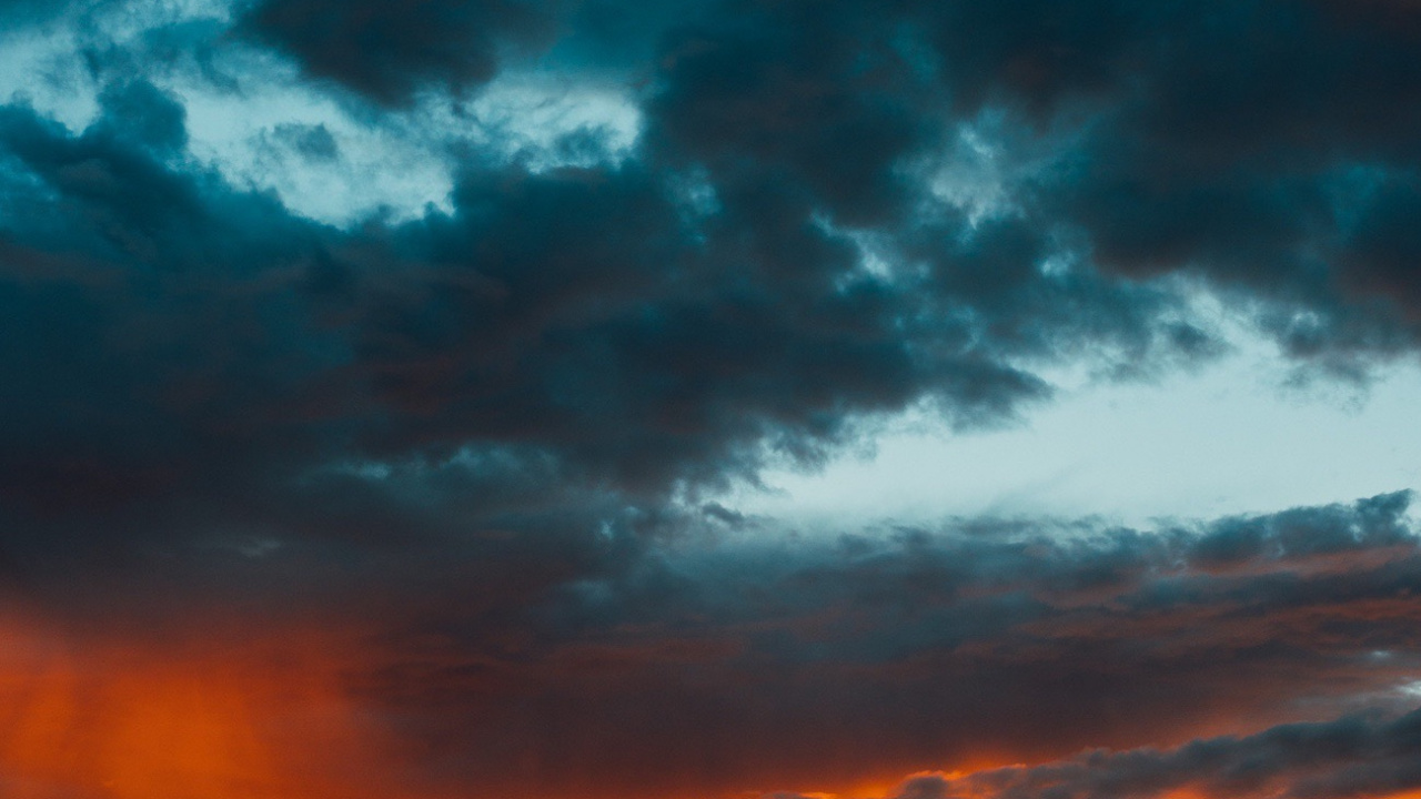 Cool Sky, Painting, Cloud, Atmosphere, Natural Landscape. Wallpaper in 1280x720 Resolution