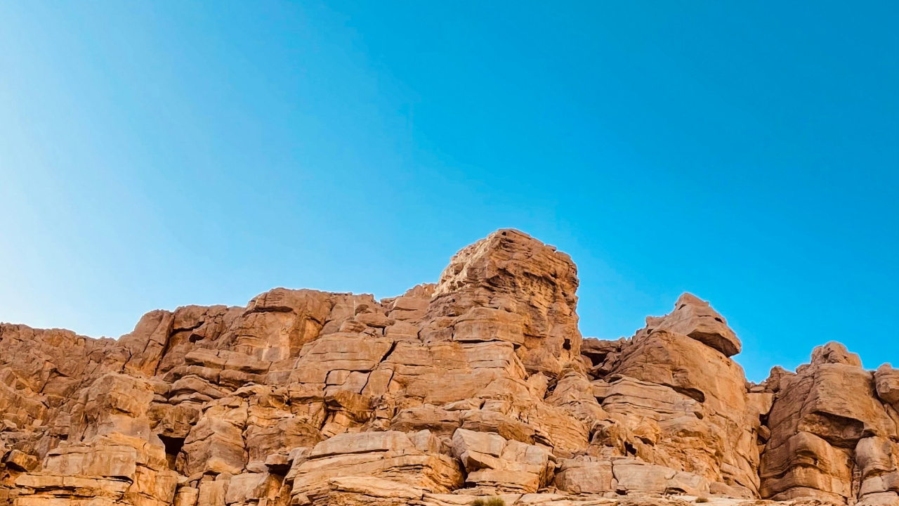 Badlands, Macaron, Outcrop, Geology, Sand. Wallpaper in 1280x720 Resolution