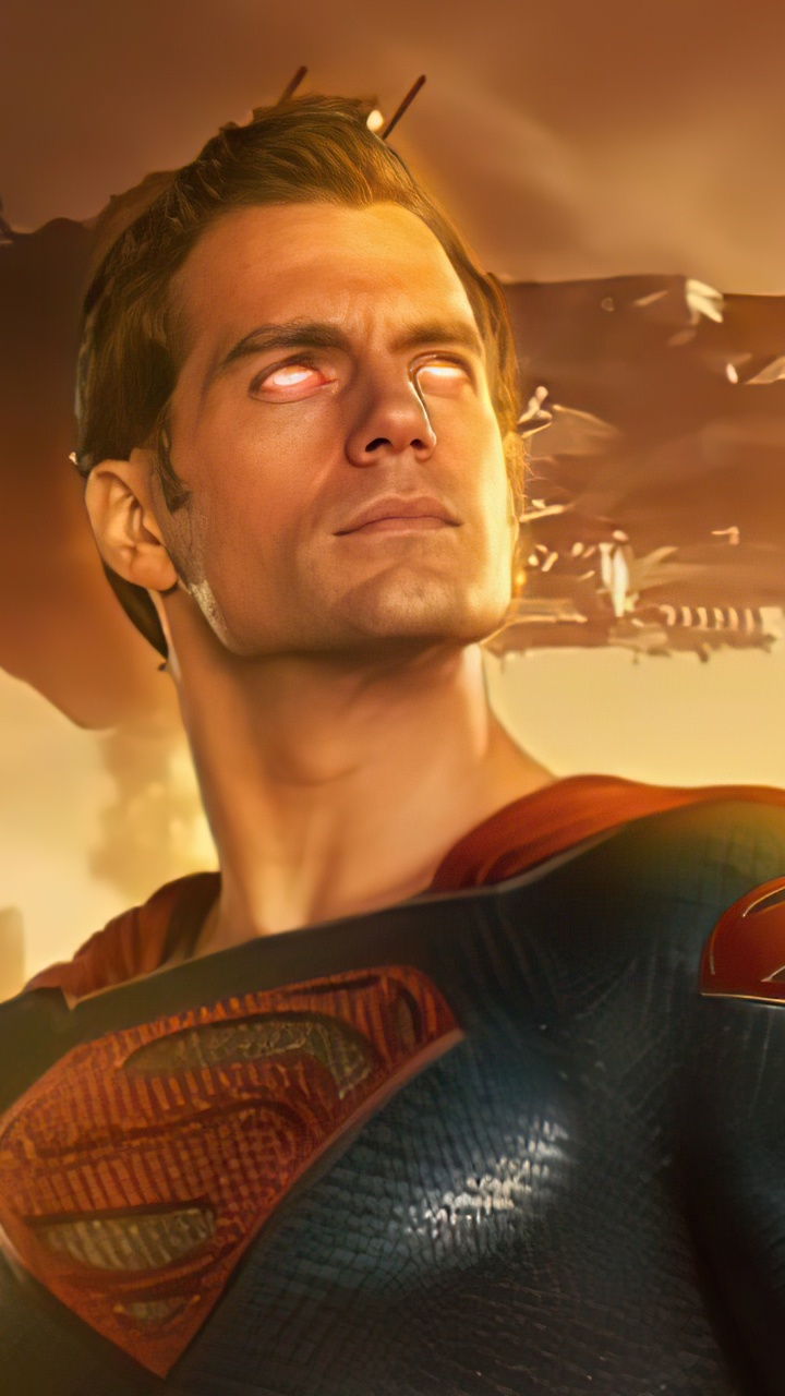 Superman Henry Cavill. Wallpaper in 720x1280 Resolution