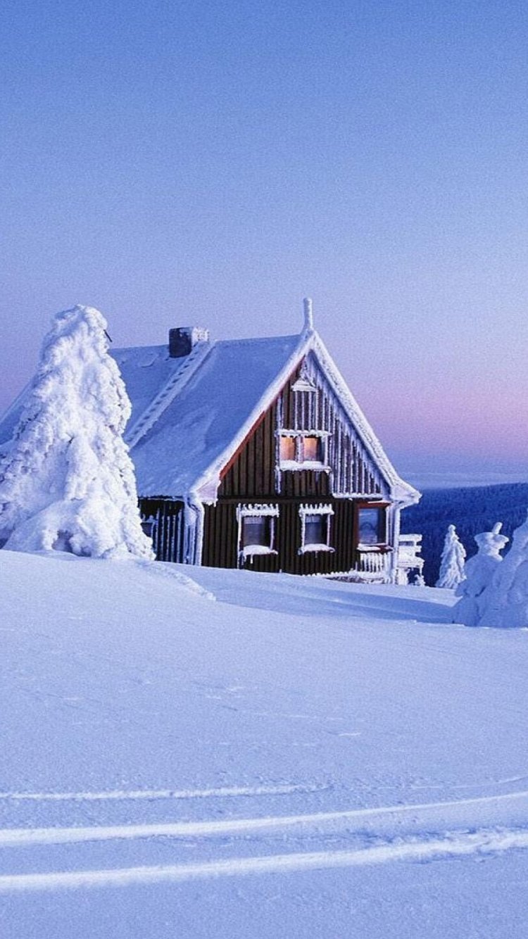 冬天, 冻结, 天空, 多山的地貌, 北极 壁纸 750x1334 允许