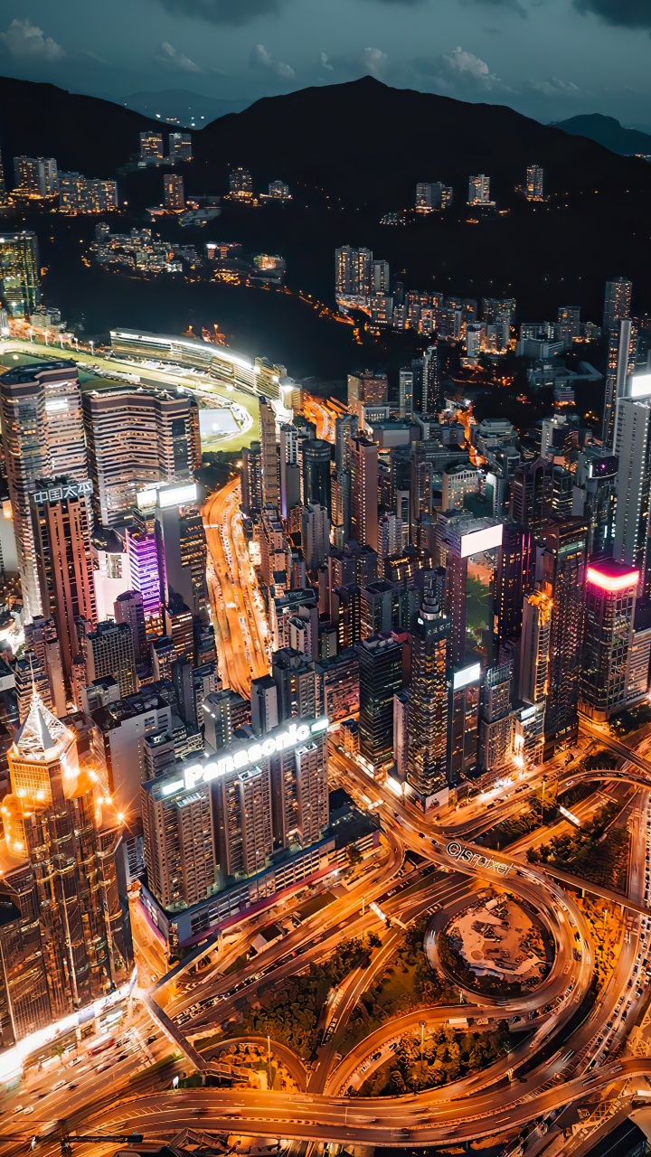 城市景观, 公寓, 城市, 大都会, 高层建筑 壁纸 720x1280 允许