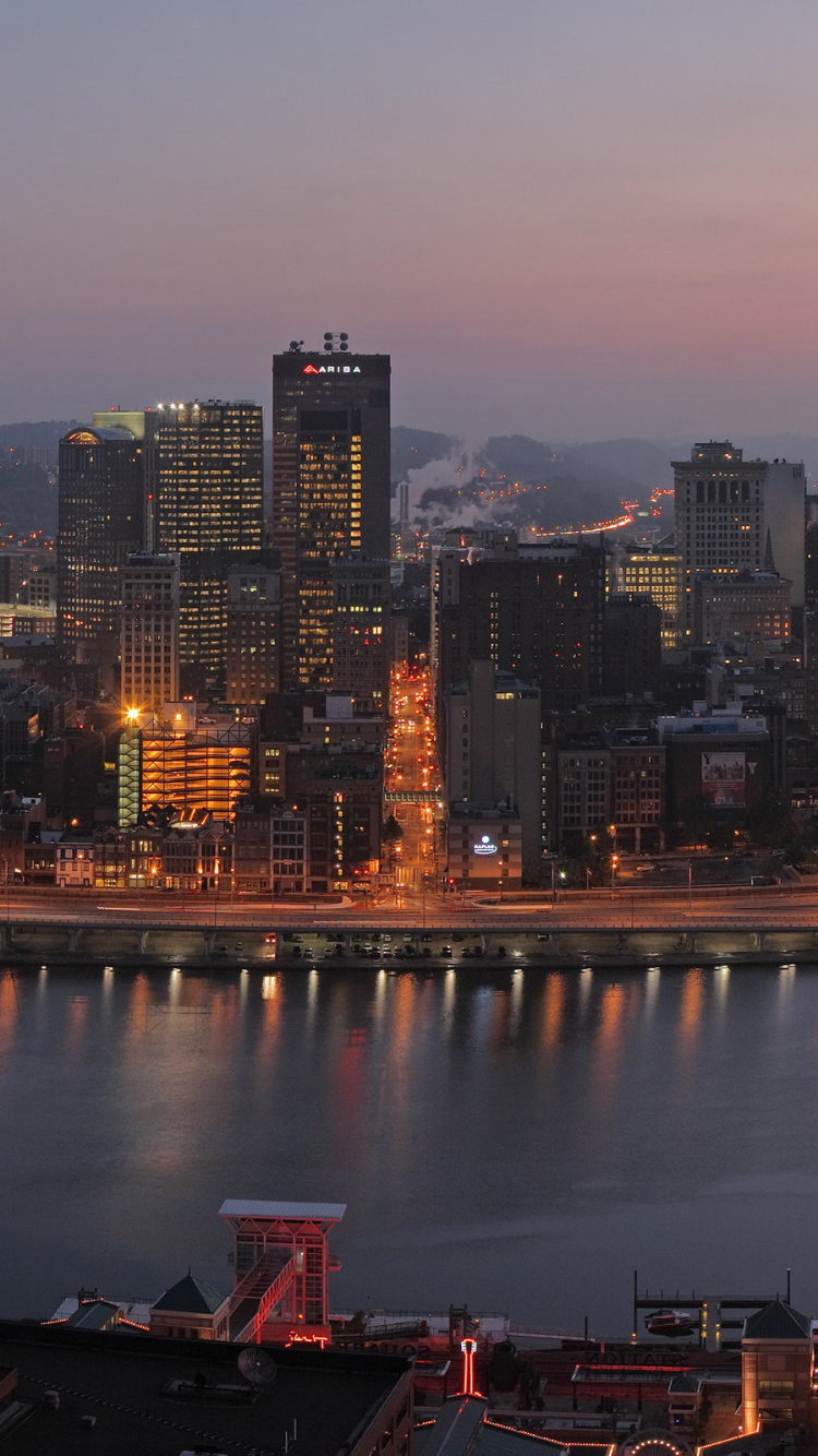 城市, 城市景观, 大都会, 天际线, 地平线 壁纸 750x1334 允许