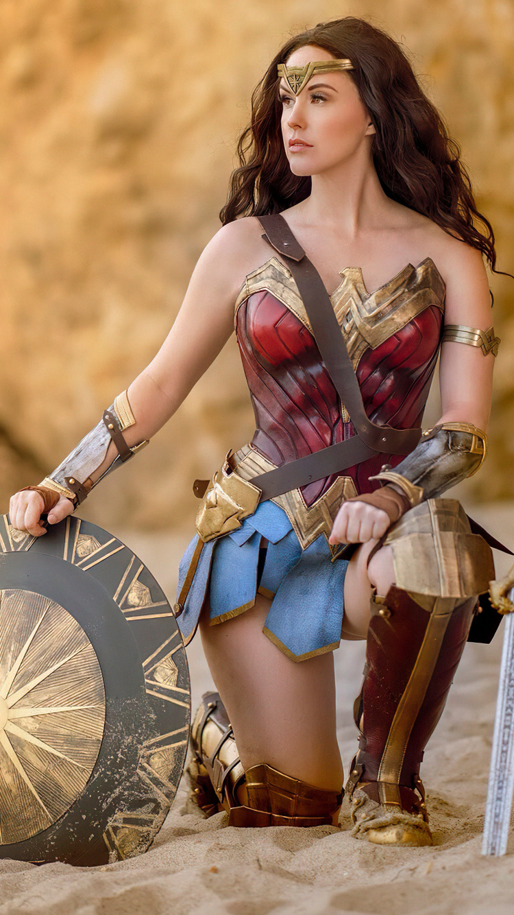 Meg Turney Wonder Woman, Und Turney, Wonder Woman, Cosplay, Game of Thrones. Wallpaper in 750x1334 Resolution