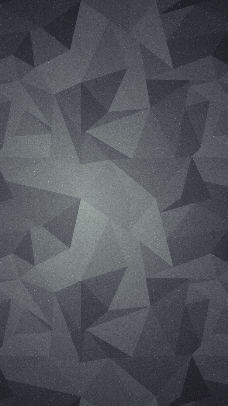 黑色的, 三角形, 对称, 黑色和白色的, 光 壁纸 750x1334 允许