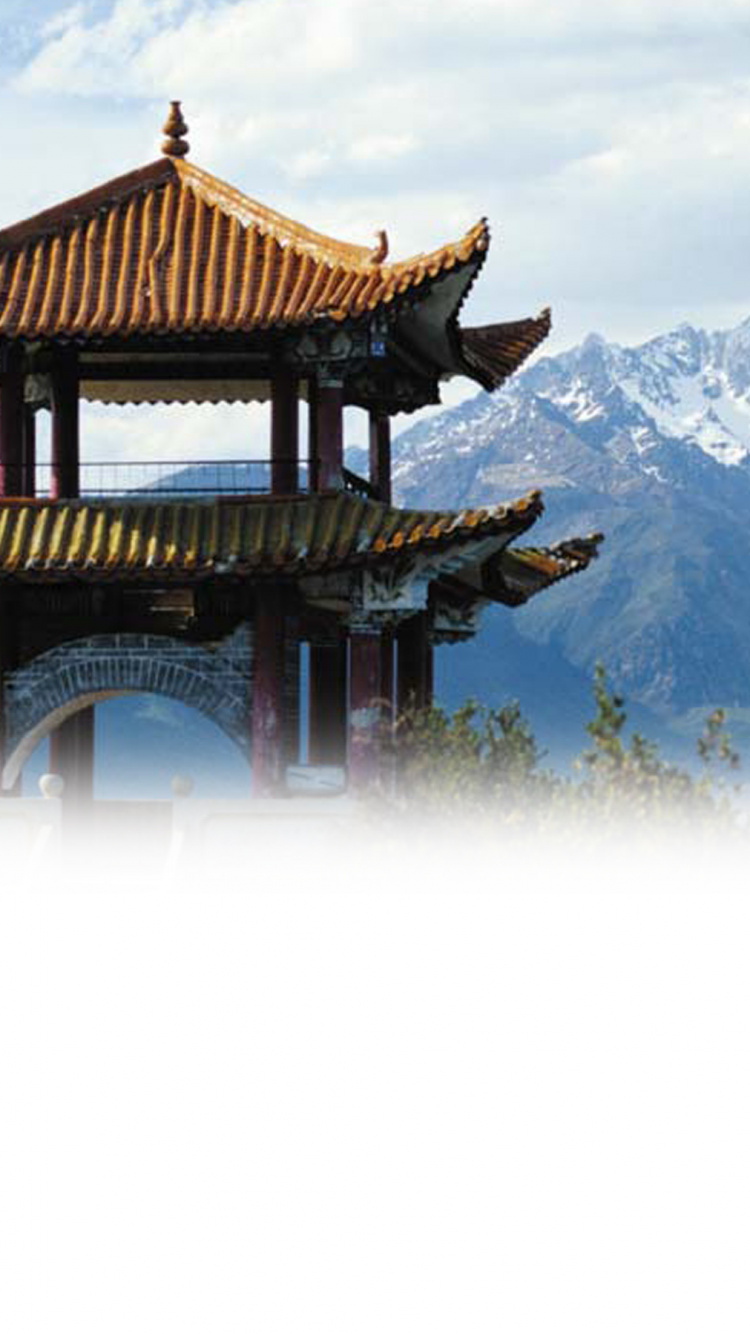 Braunes Holzhaus Auf Schneebedecktem Boden. Wallpaper in 750x1334 Resolution