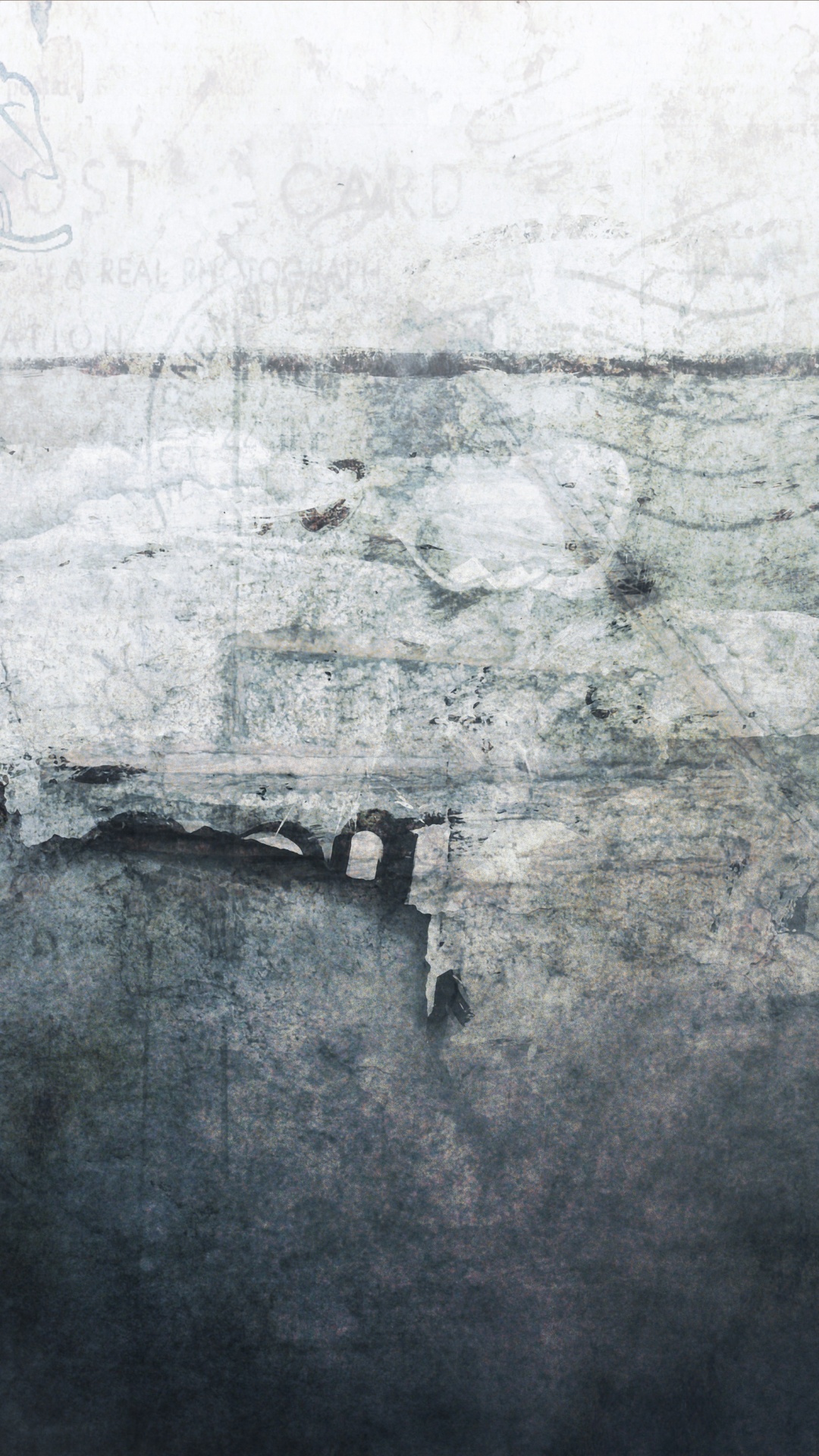 Peinture Abstraite Grise et Blanche. Wallpaper in 1080x1920 Resolution