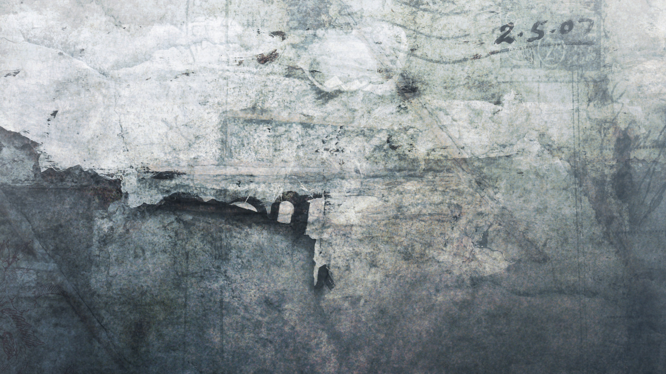 Peinture Abstraite Grise et Blanche. Wallpaper in 1366x768 Resolution