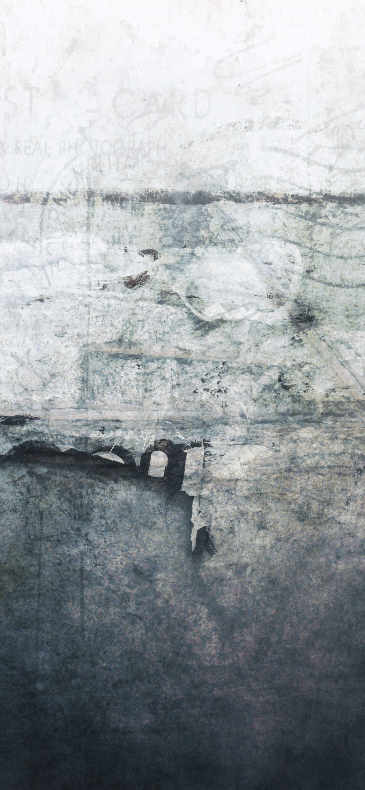 Gray and White Abstract Painting. Wallpaper in 1242x2688 Resolution