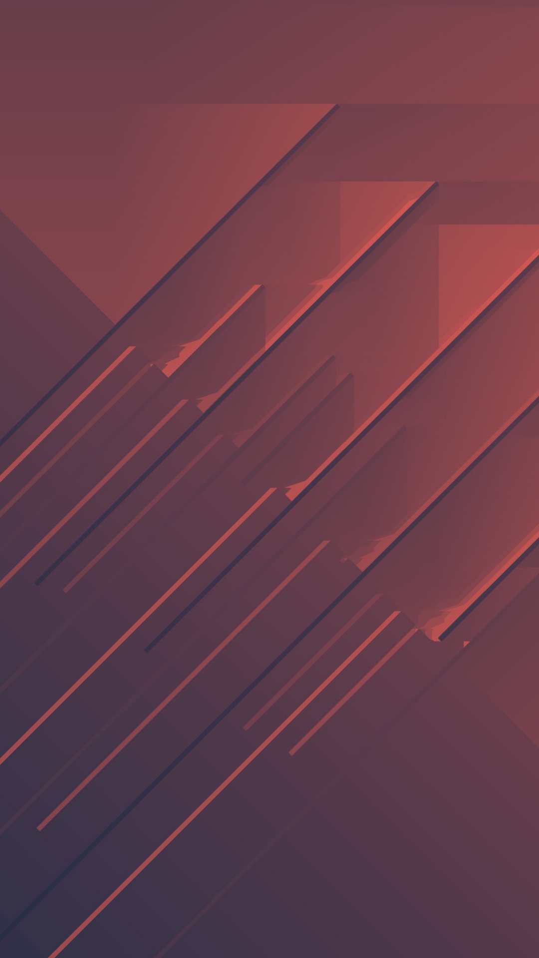 Pintura Abstracta Roja y Azul. Wallpaper in 1080x1920 Resolution