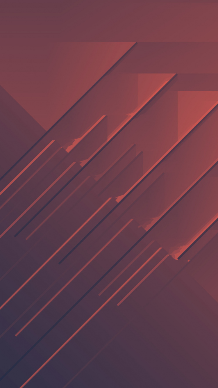 Peinture Abstraite Rouge et Bleue. Wallpaper in 750x1334 Resolution