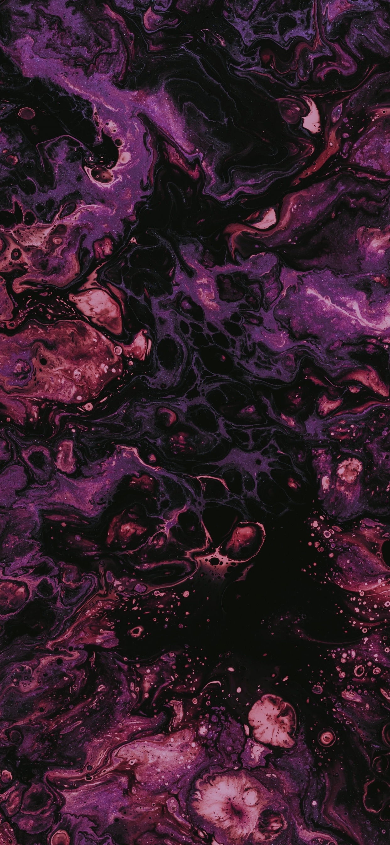 Lumière, Purple, Liquid, Pink, Violette. Wallpaper in 1242x2688 Resolution