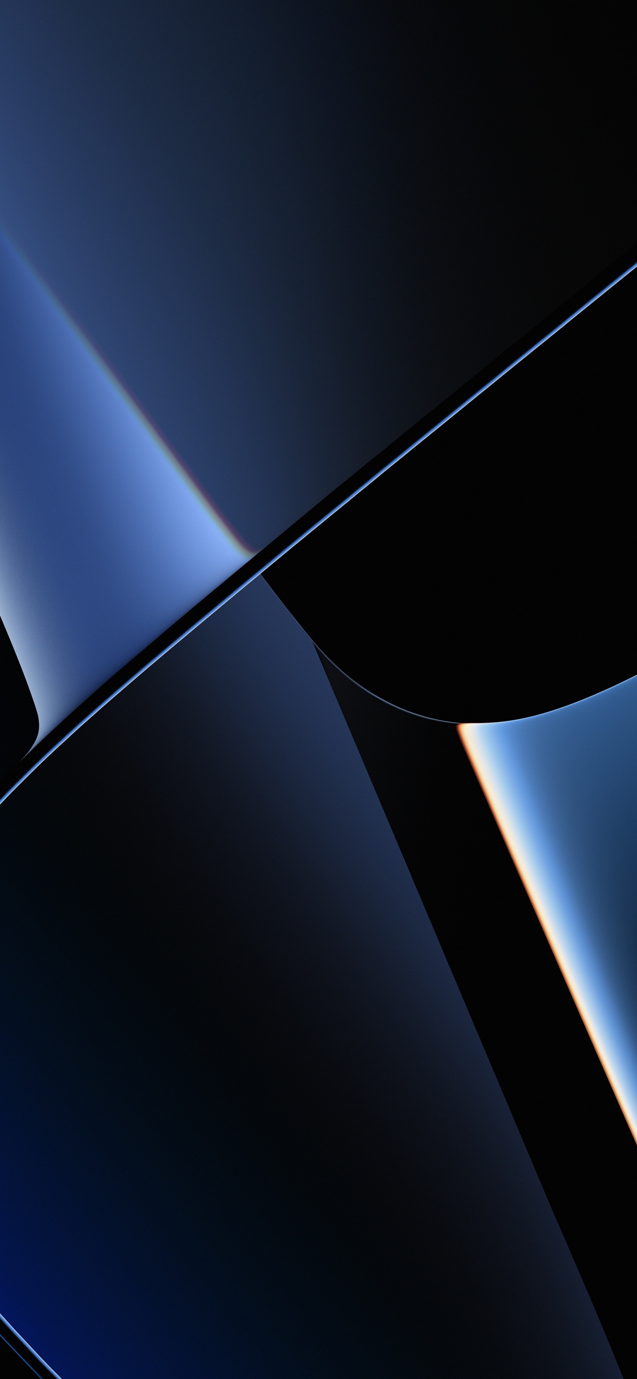 New 2021 MacBook Pro (Chroma-Blu Dark) Stock Wallpaper in Ultra HD. Wallpaper in 1242x2688 Resolution
