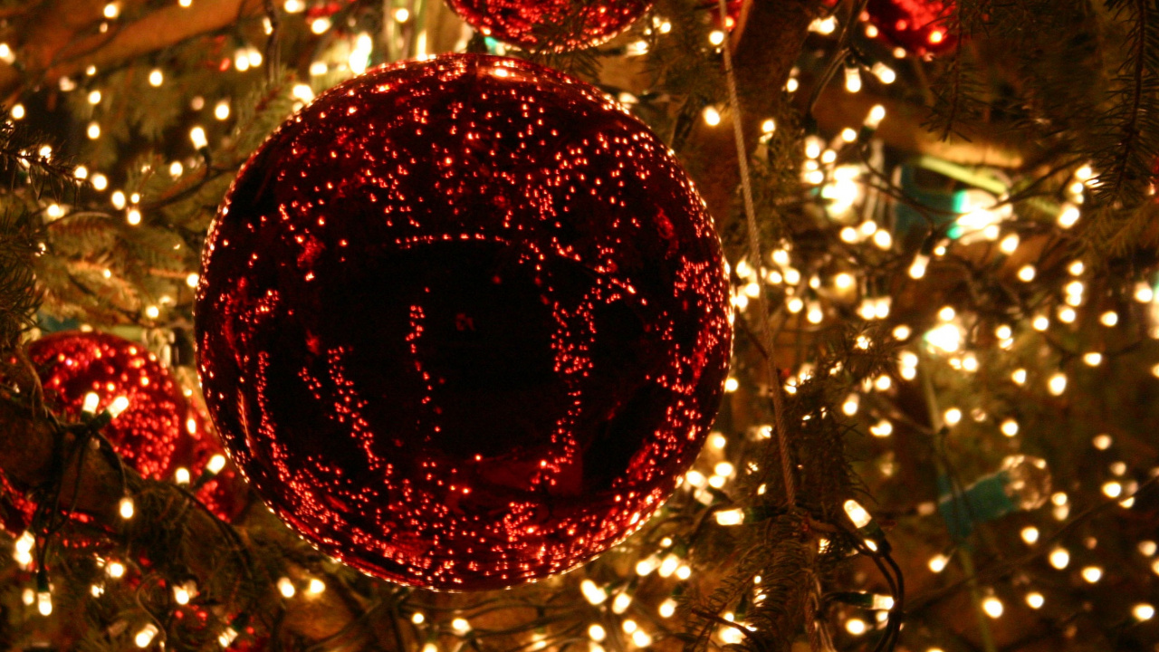 Weihnachtsbeleuchtung, Weihnachten, Christmas Ornament, Weihnachtsdekoration, Weihnachtsbaum. Wallpaper in 1280x720 Resolution