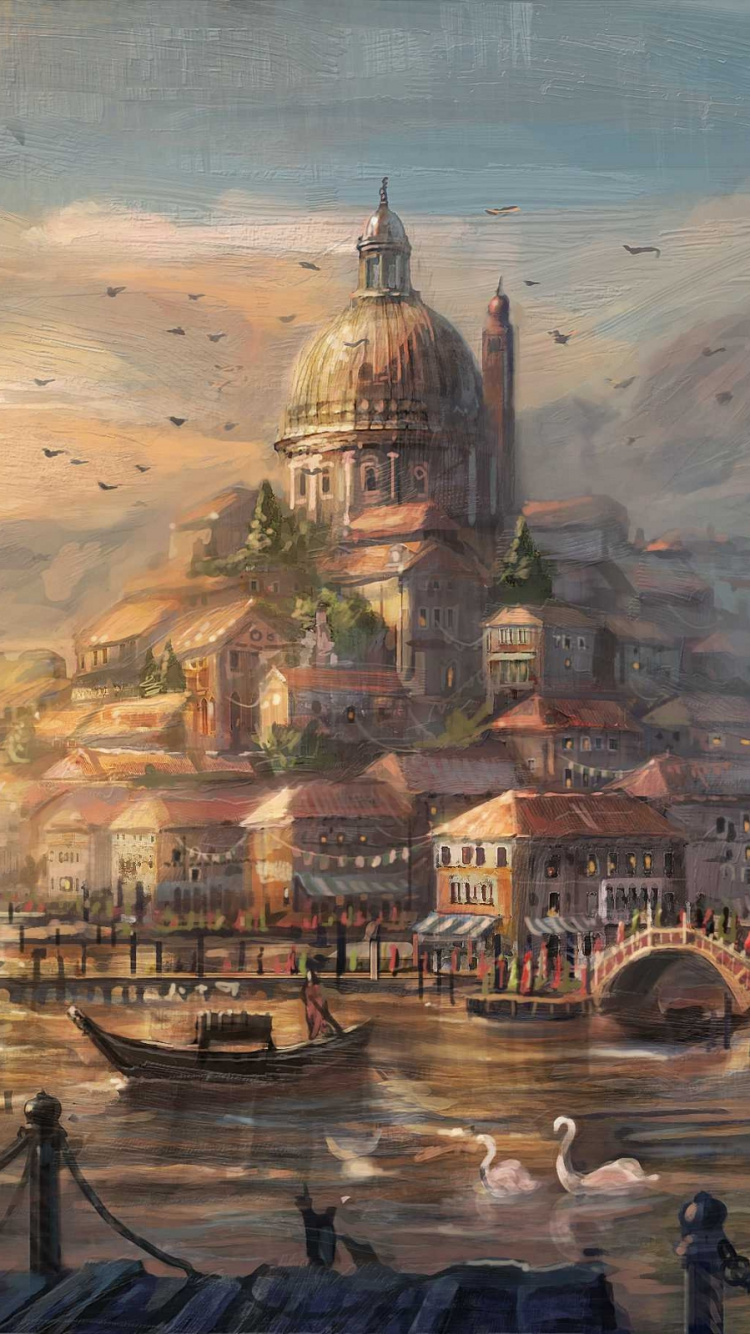 油画, 艺术, 视觉艺术, 丙烯酸涂料, 相框 壁纸 750x1334 允许