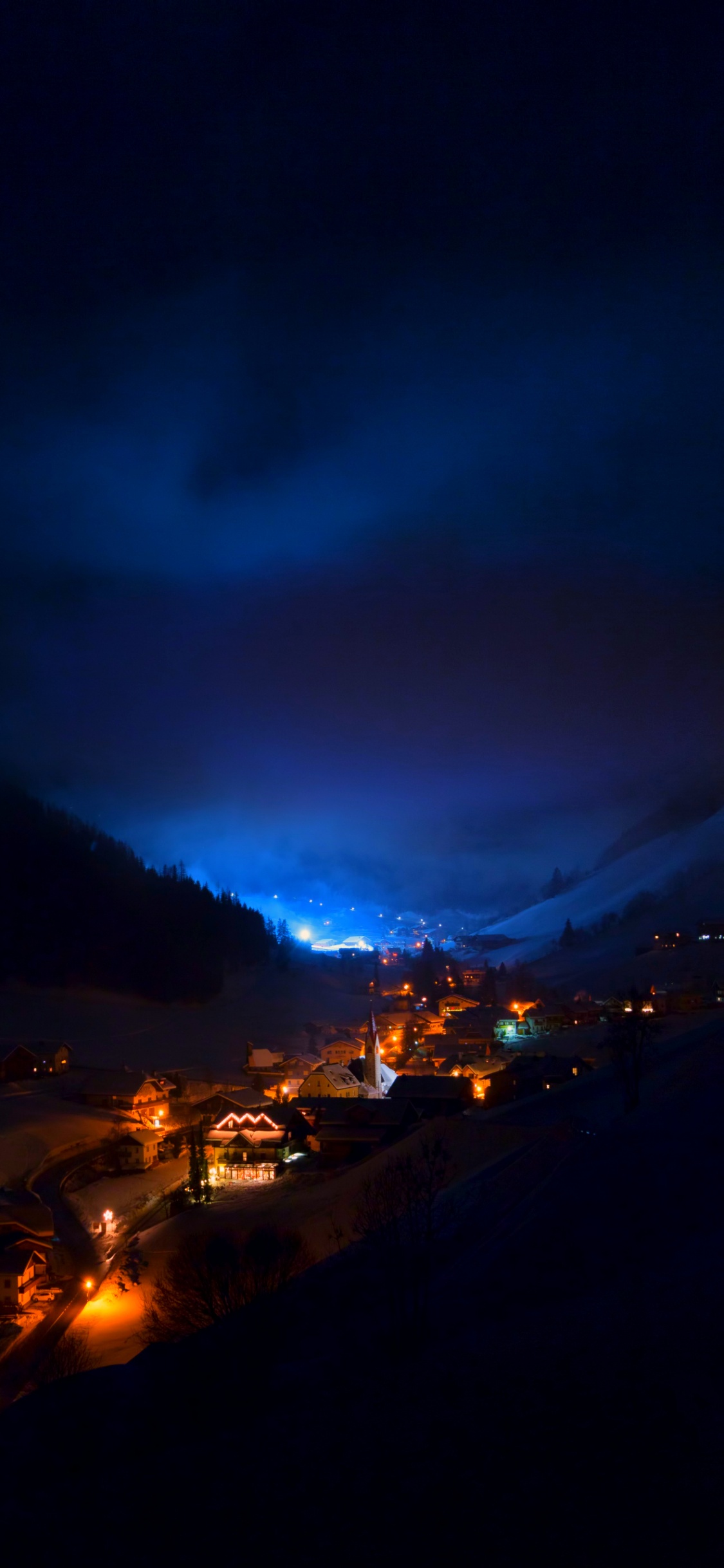 Darkness, Physics, Cloud, Atmosphere, Street Light. Wallpaper in 1125x2436 Resolution