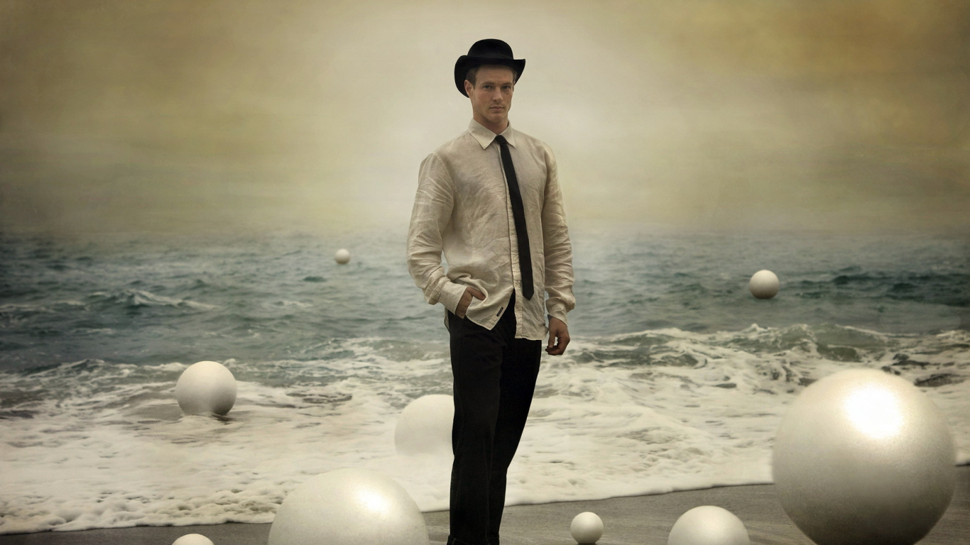 el Surrealismo, Arte, Humanos, Artes Creativas, Retrato. Wallpaper in 1366x768 Resolution