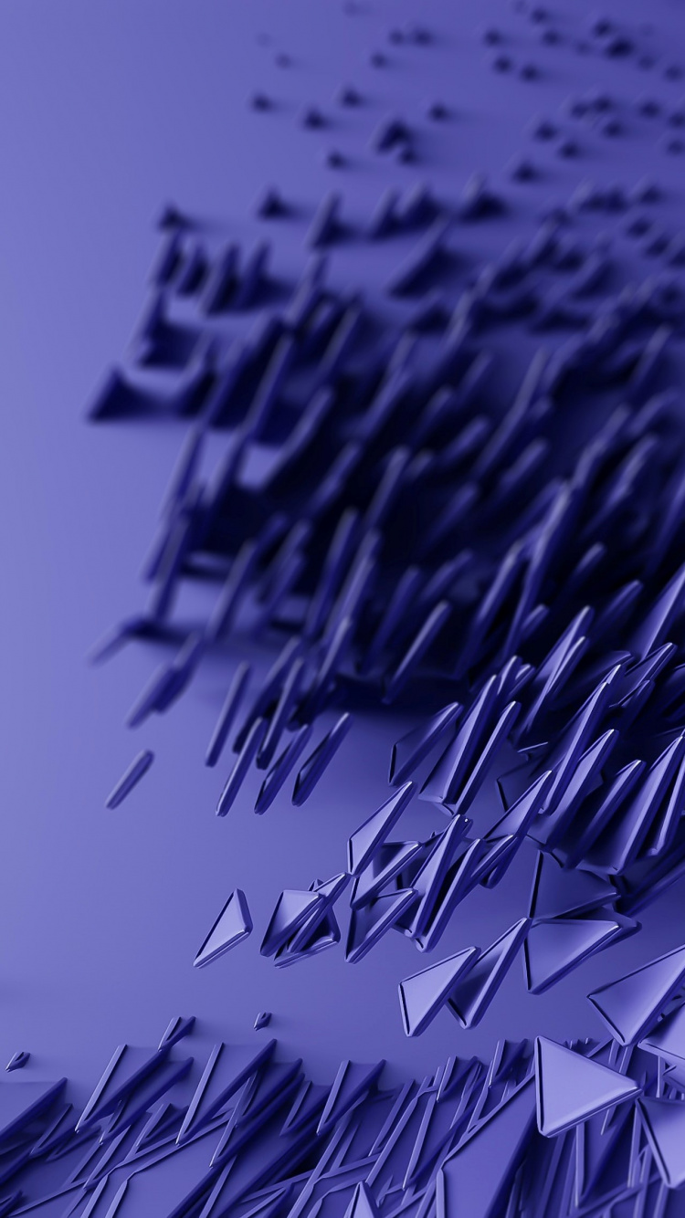 Belfast Titanesque, Géométrie Solide, Graphique, Les Trois Dimensions de L'espace, Azure. Wallpaper in 750x1334 Resolution