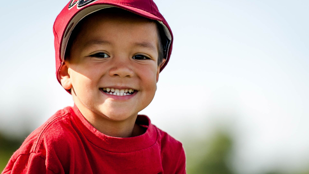 Enfant, L'expression du Visage, Joue, Pink, Baseball. Wallpaper in 1280x720 Resolution