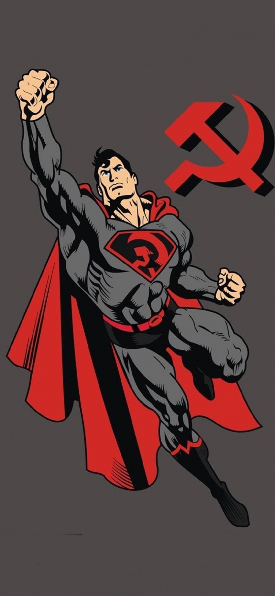 Surhomme Volant, Superman, Superman Rouge Fils, Batman, dc Comics. Wallpaper in 1125x2436 Resolution