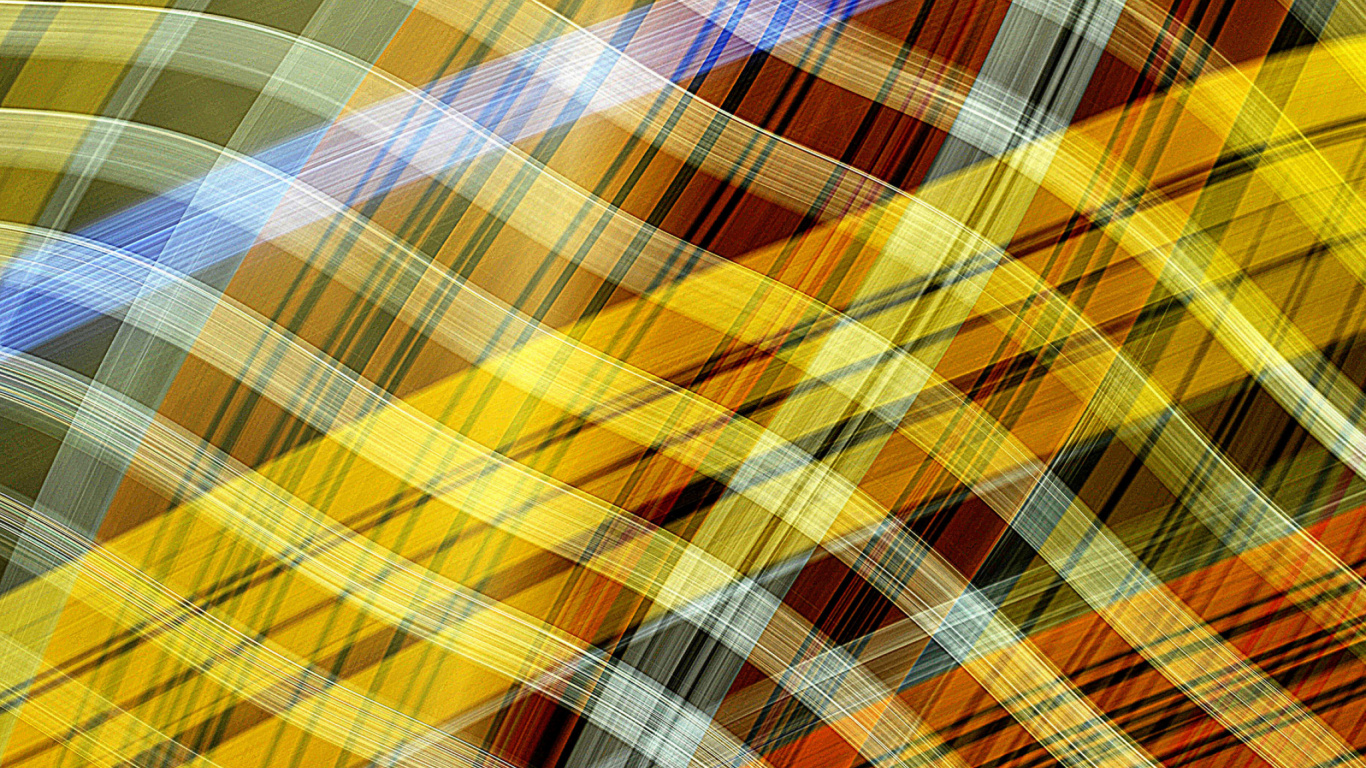 Tejido a Cuadros Amarillo Rojo y Azul. Wallpaper in 1366x768 Resolution