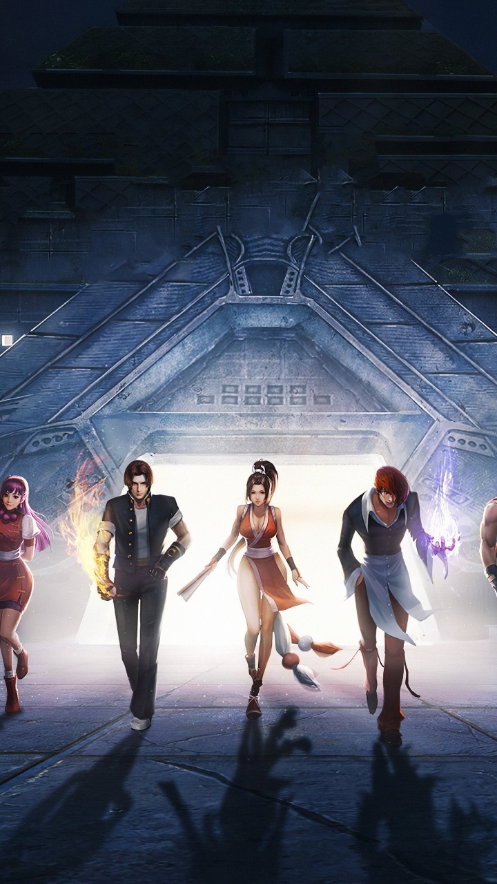 Darkness, Digital Compositing, Action Adventure Game, Fictional Character, The King of Fighters All Star. Wallpaper in 720x1280 Resolution