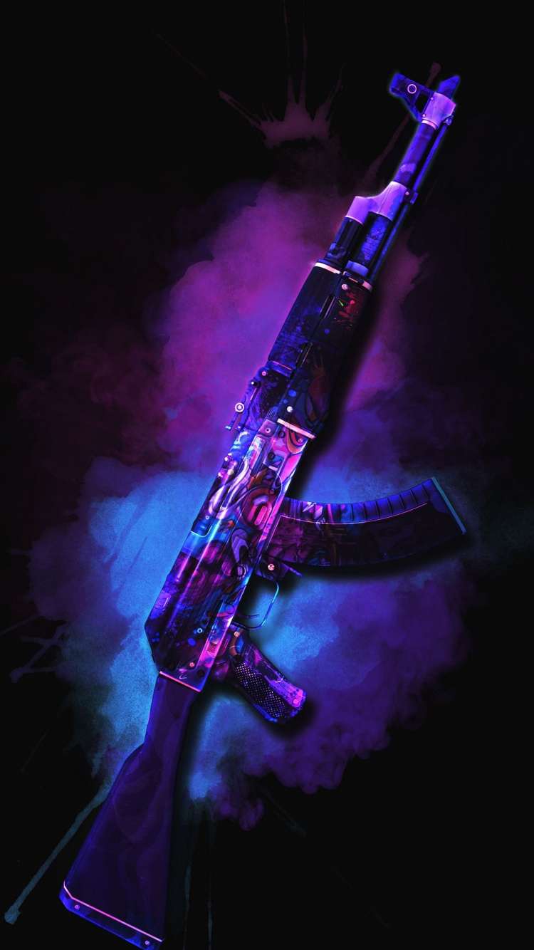 Counter-Strike Global Offensive, Instrument de Musique, Purple, Reed, Instrument à Vent. Wallpaper in 750x1334 Resolution