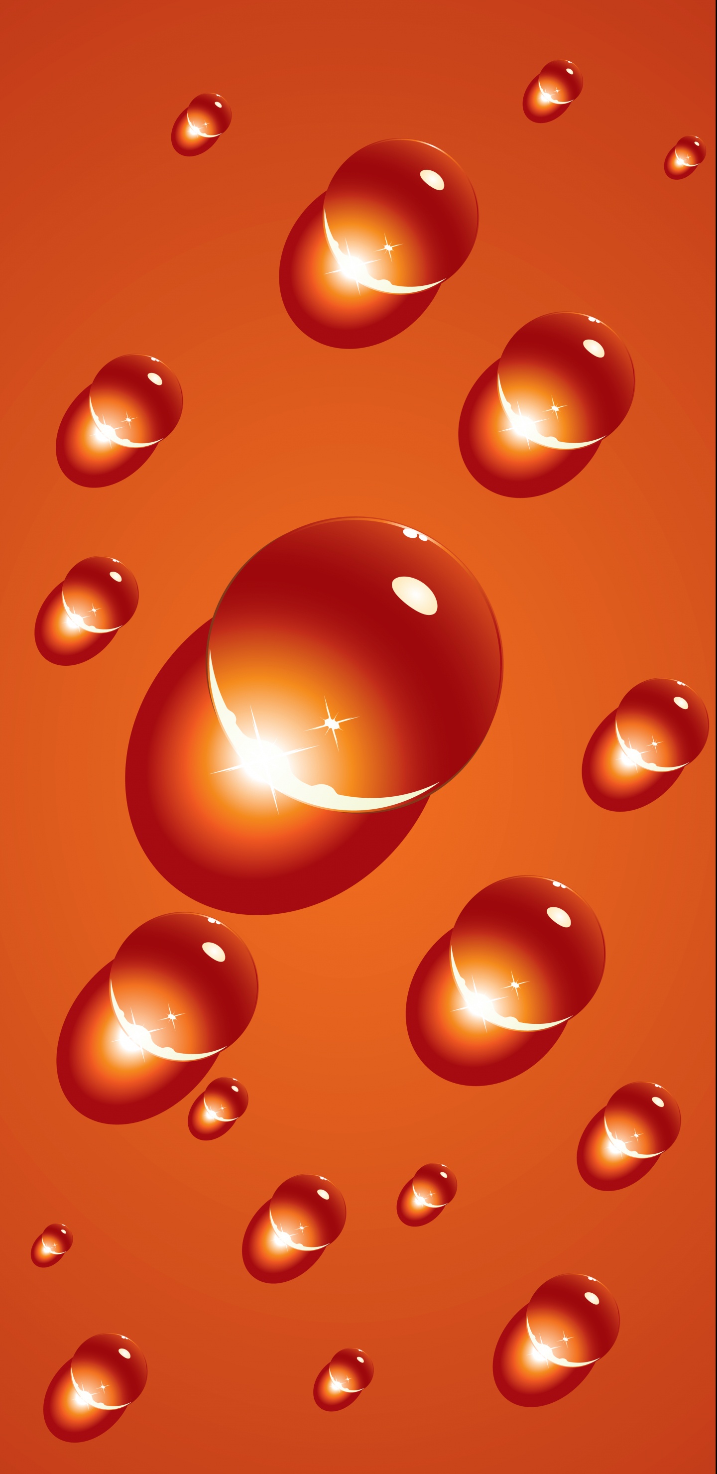 Conjunto de Gota, Gota de Agua, Naranja, Matemáticas, Precálculo. Wallpaper in 1440x2960 Resolution