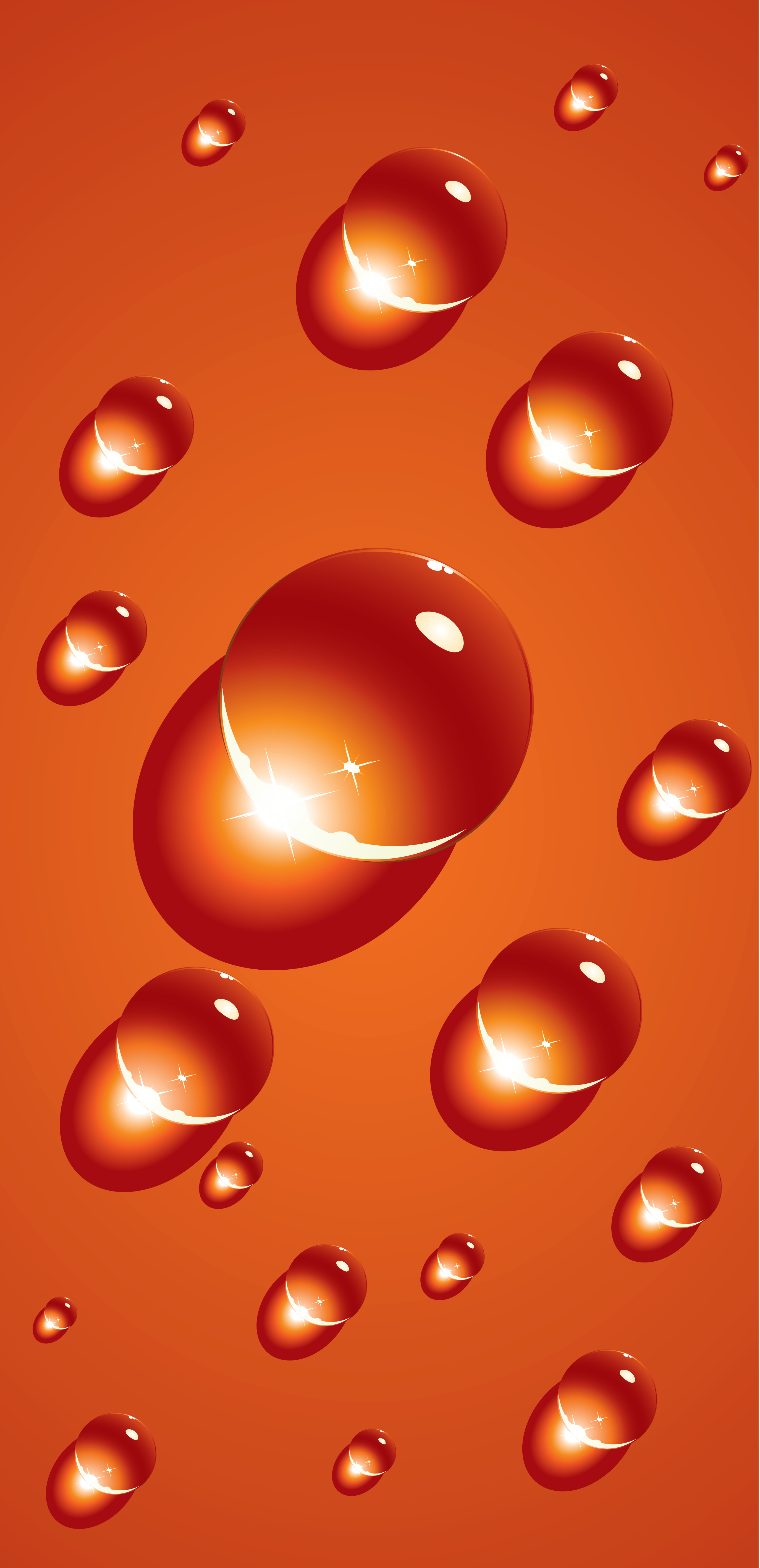 orange color wallpaper iphone