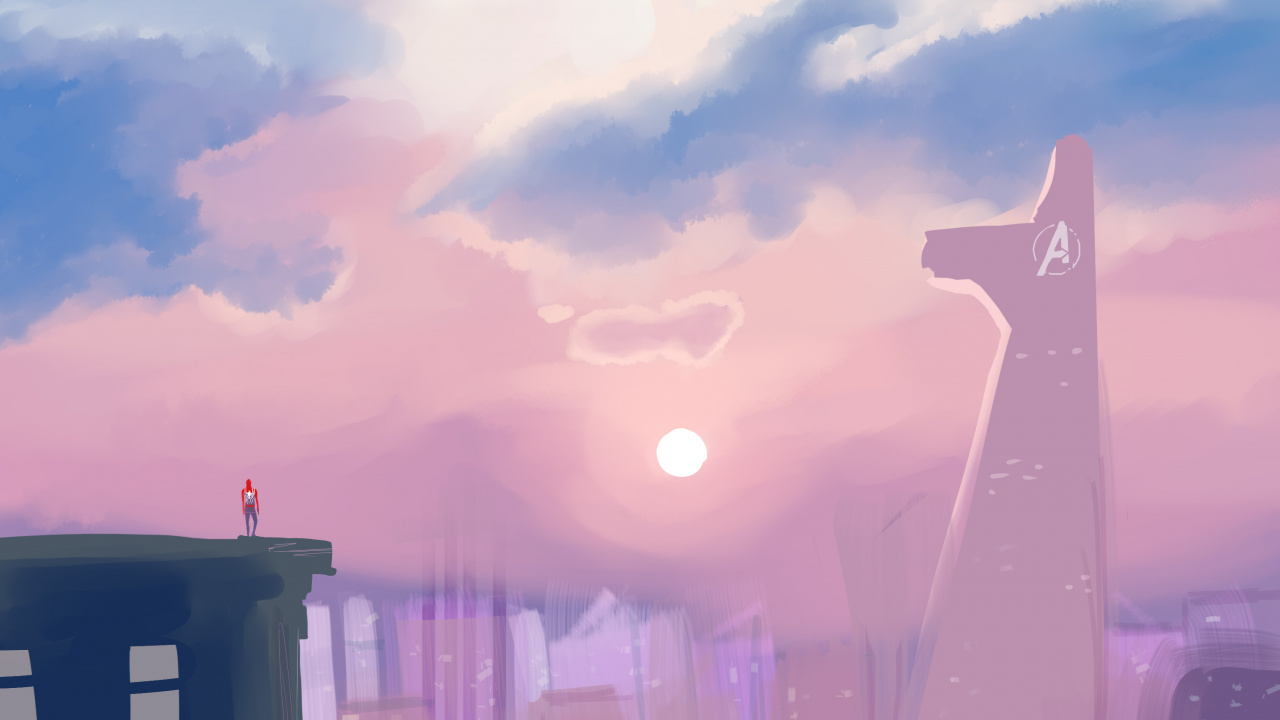 City Skyline Under Blue Sky During Daytime. Wallpaper in 1280x720 Resolution