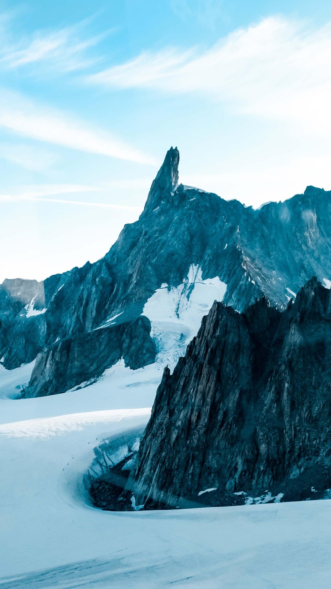 Dent du Gant, Cloud, Mountain, Snow, World. Wallpaper in 1080x1920 Resolution