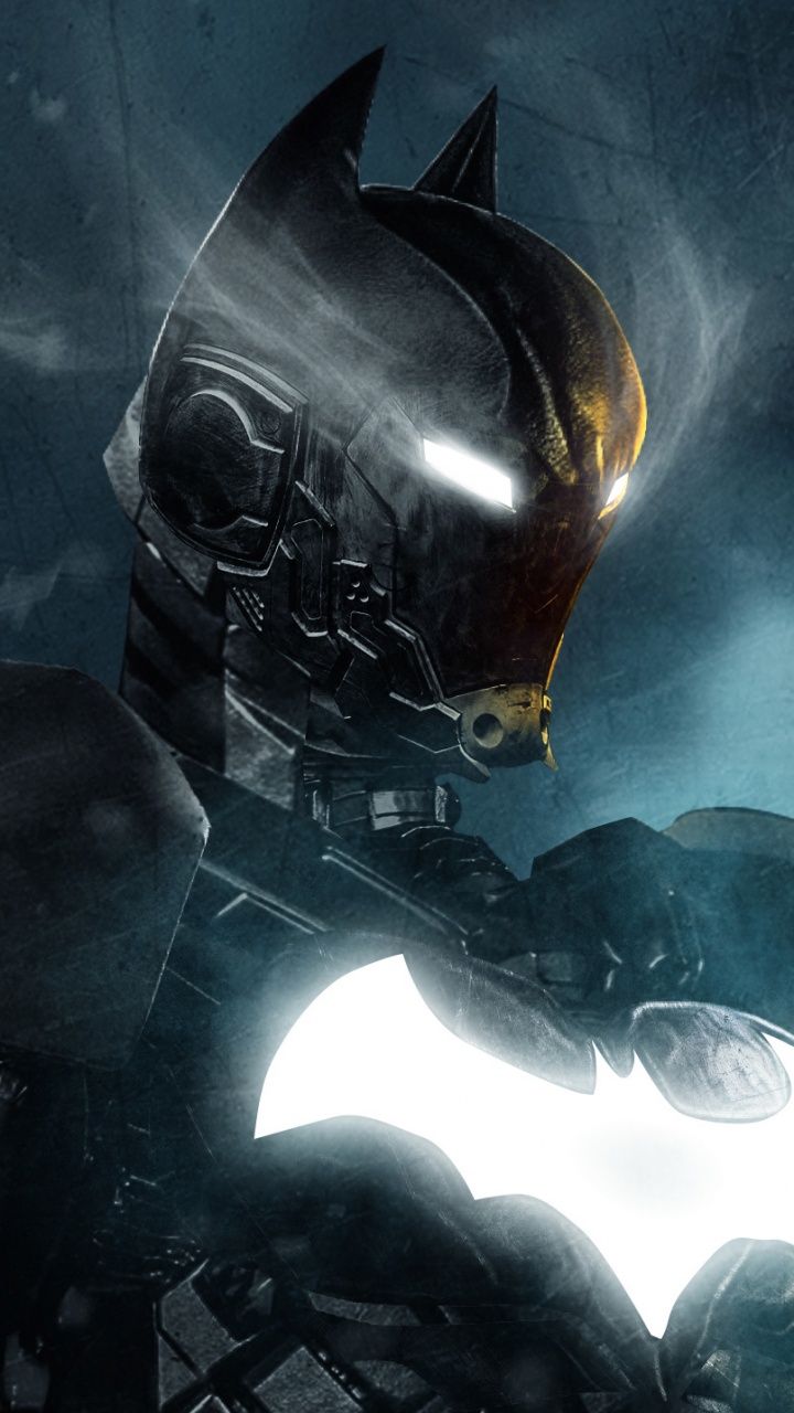 Schwarz-weißer Star Wars Helm. Wallpaper in 720x1280 Resolution