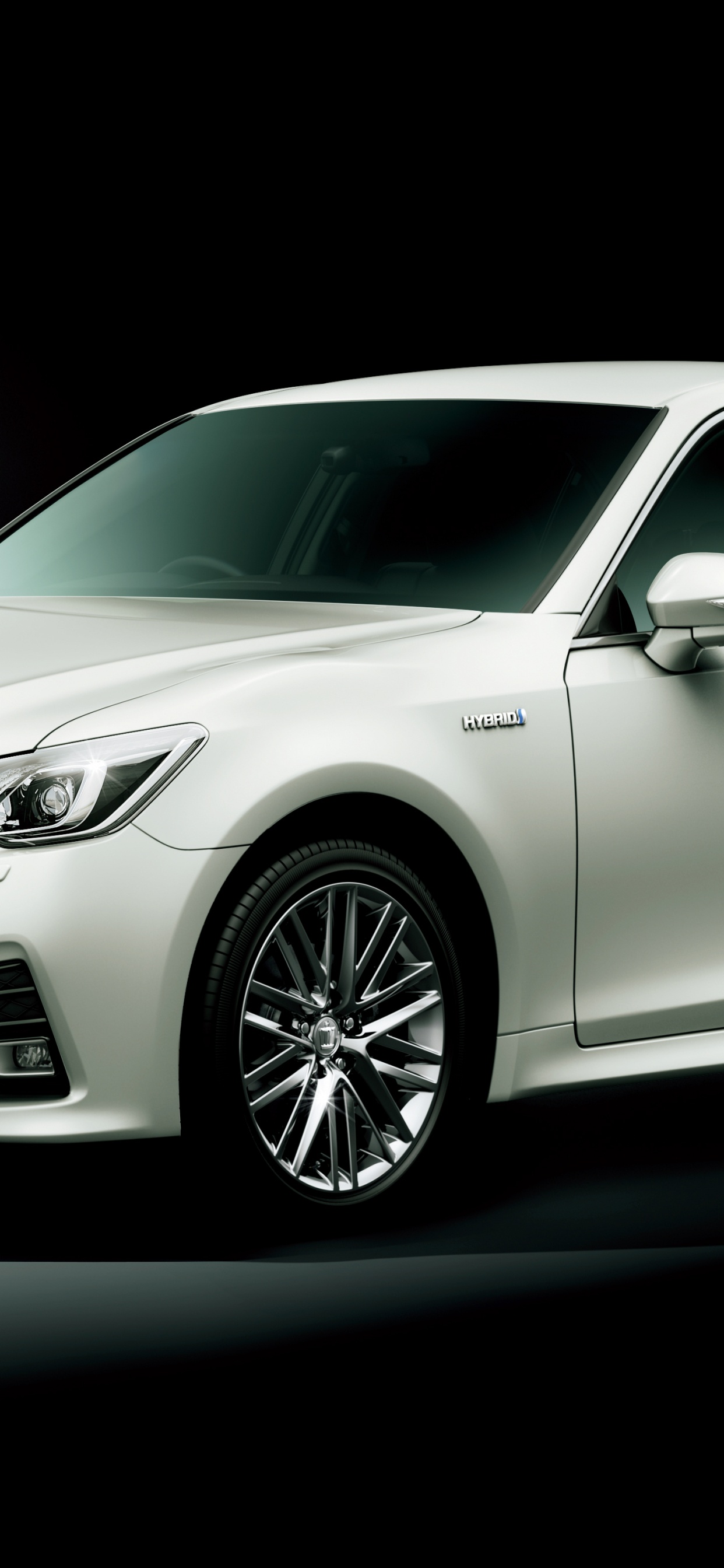 Argent Mercedes Benz Classe c Coupé. Wallpaper in 1242x2688 Resolution