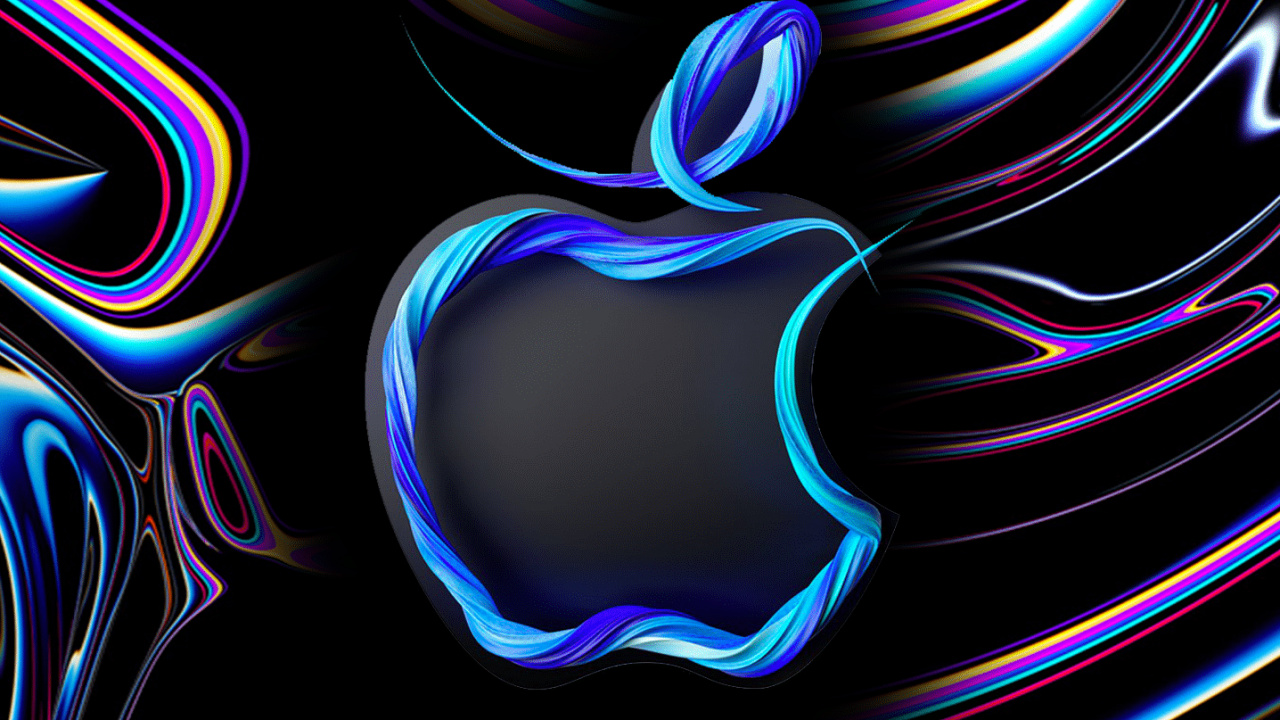 Apple, IPhone, 苹果, 色彩, 电蓝色的 壁纸 1280x720 允许