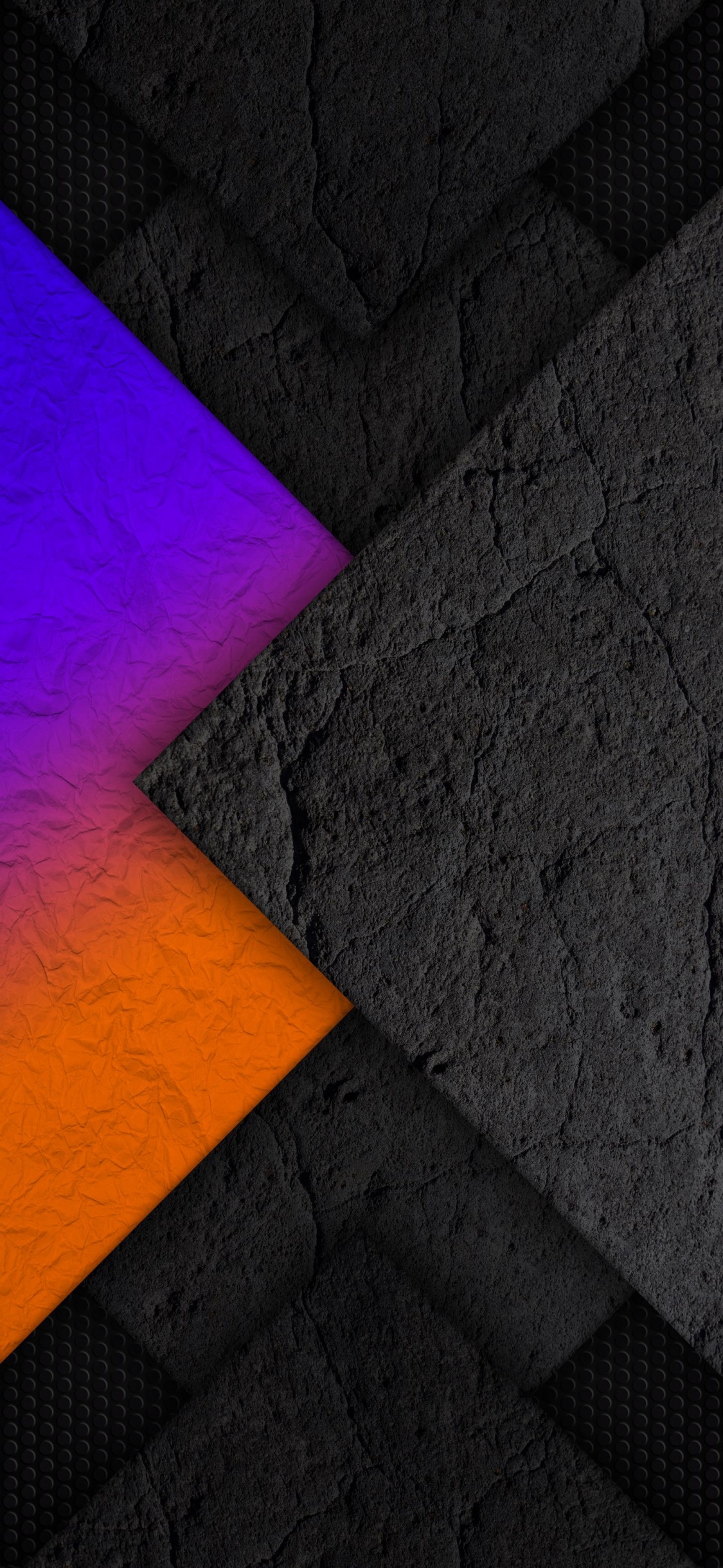 Lumière, Surface de la Route, Asphalt, Triangle, Rectangle. Wallpaper in 1125x2436 Resolution