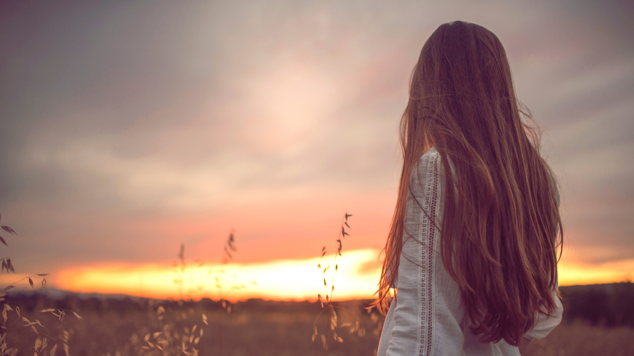 Cabello, La Gente en la Naturaleza, el Pelo Largo, Belleza, la Luz Del Sol. Wallpaper in 1280x720 Resolution