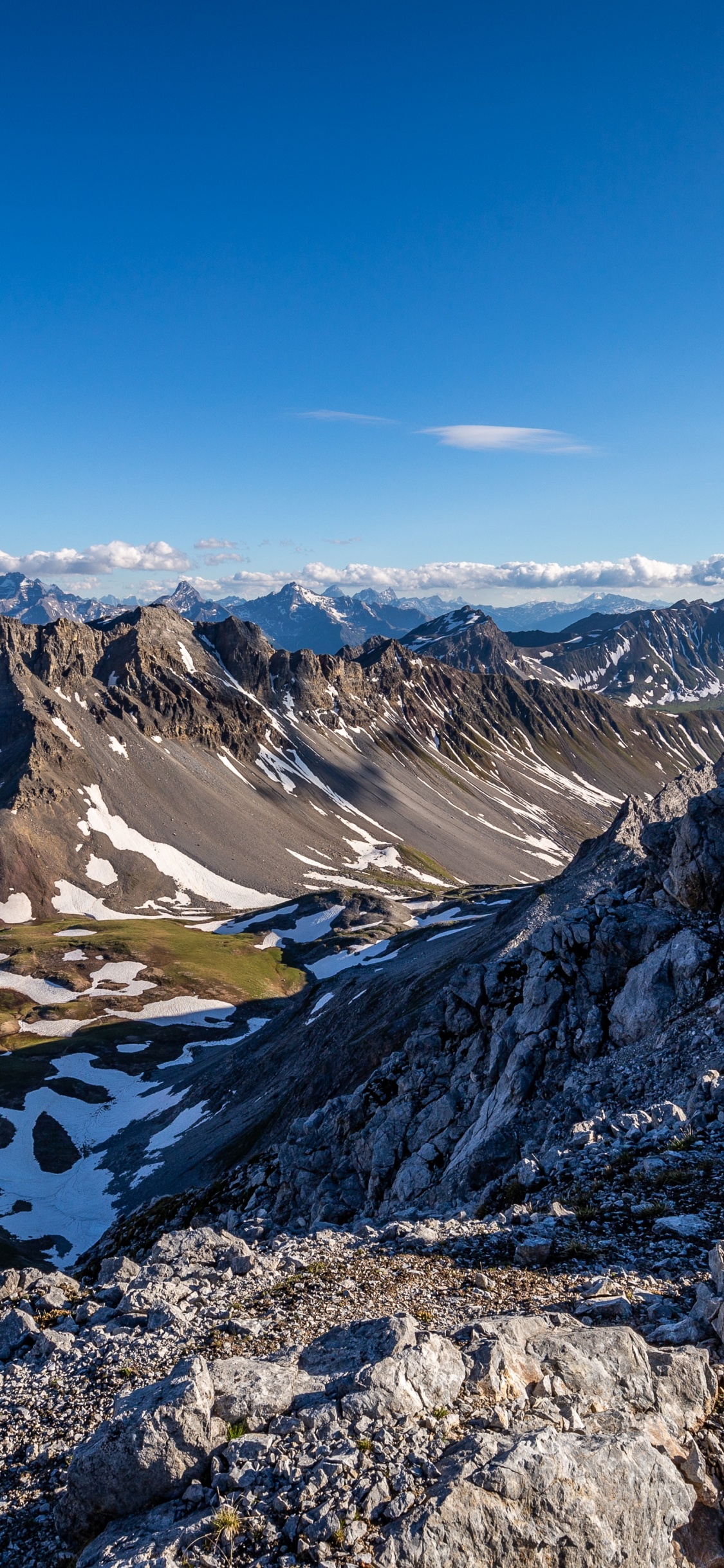 Davoser, Cloud, Naturlandschaft, Piste, Schnee. Wallpaper in 1125x2436 Resolution