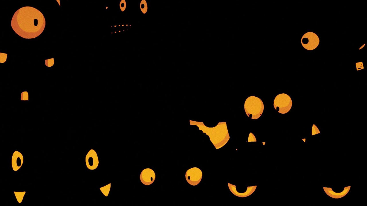 Muster, Nacht, Mathematik, Kunst, Kreis. Wallpaper in 1280x720 Resolution