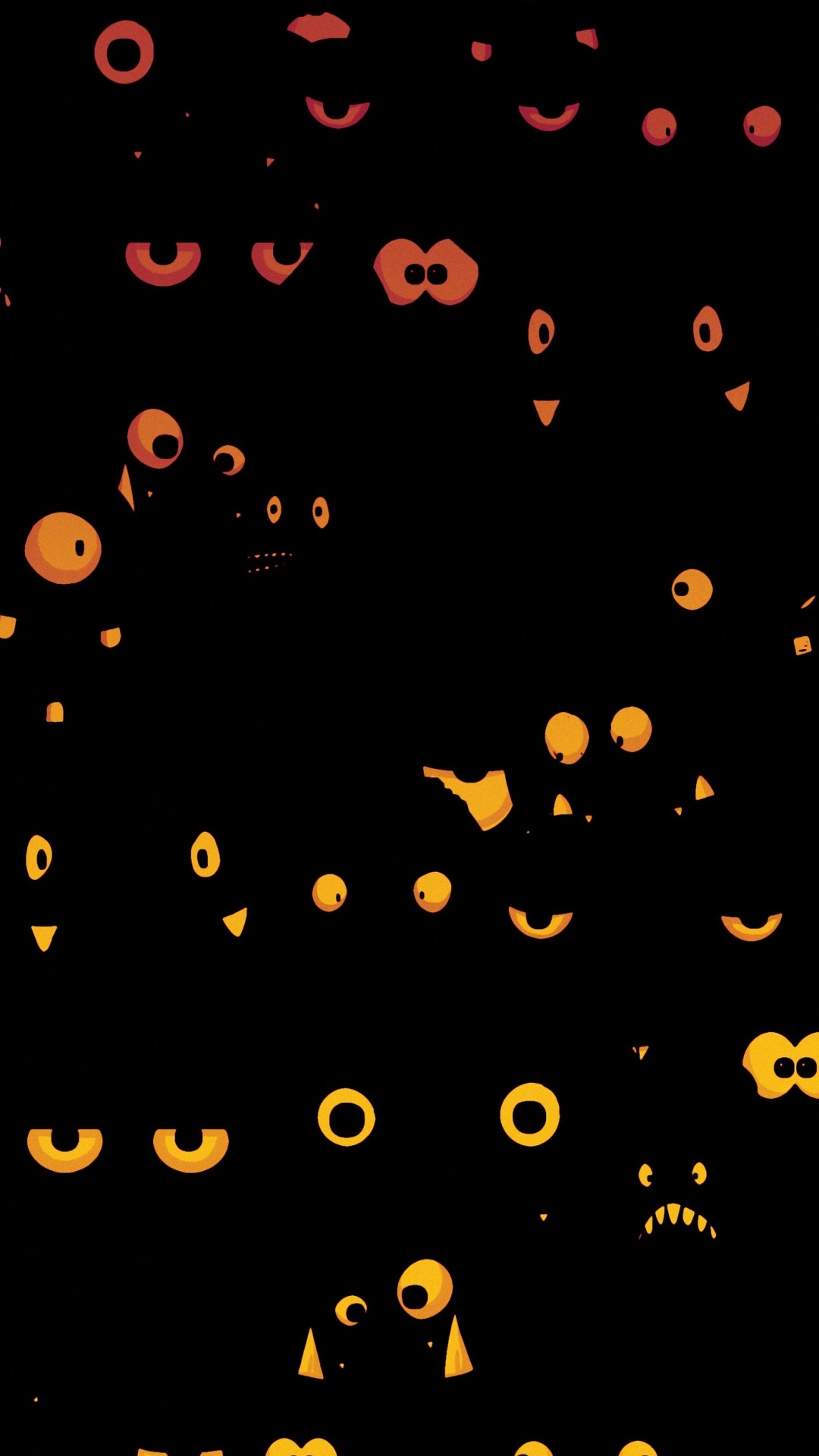 Pattern, Night, Mathematics, Art, Circle. Wallpaper in 1080x1920 Resolution